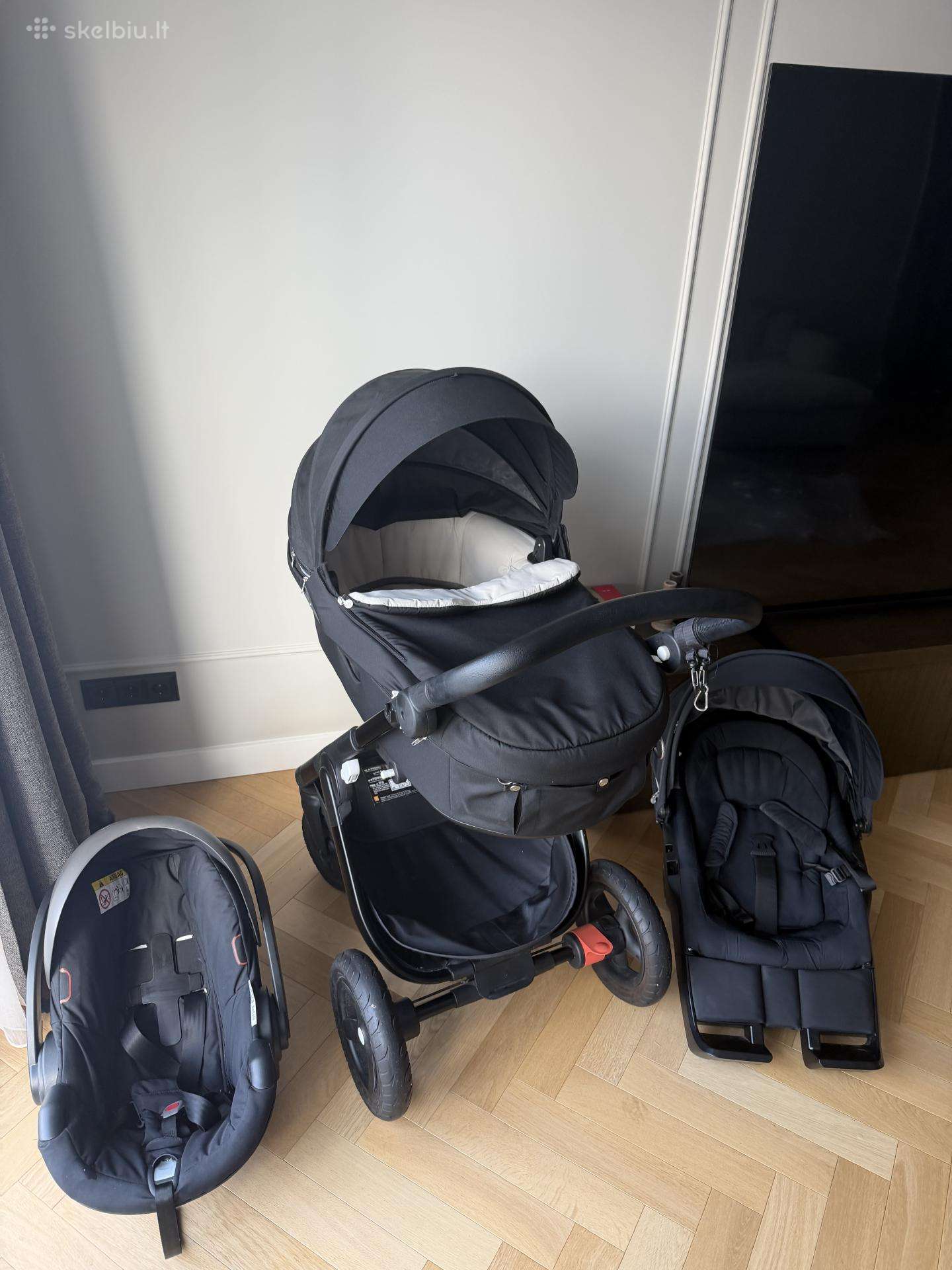 Stokke trailz vežimėlis