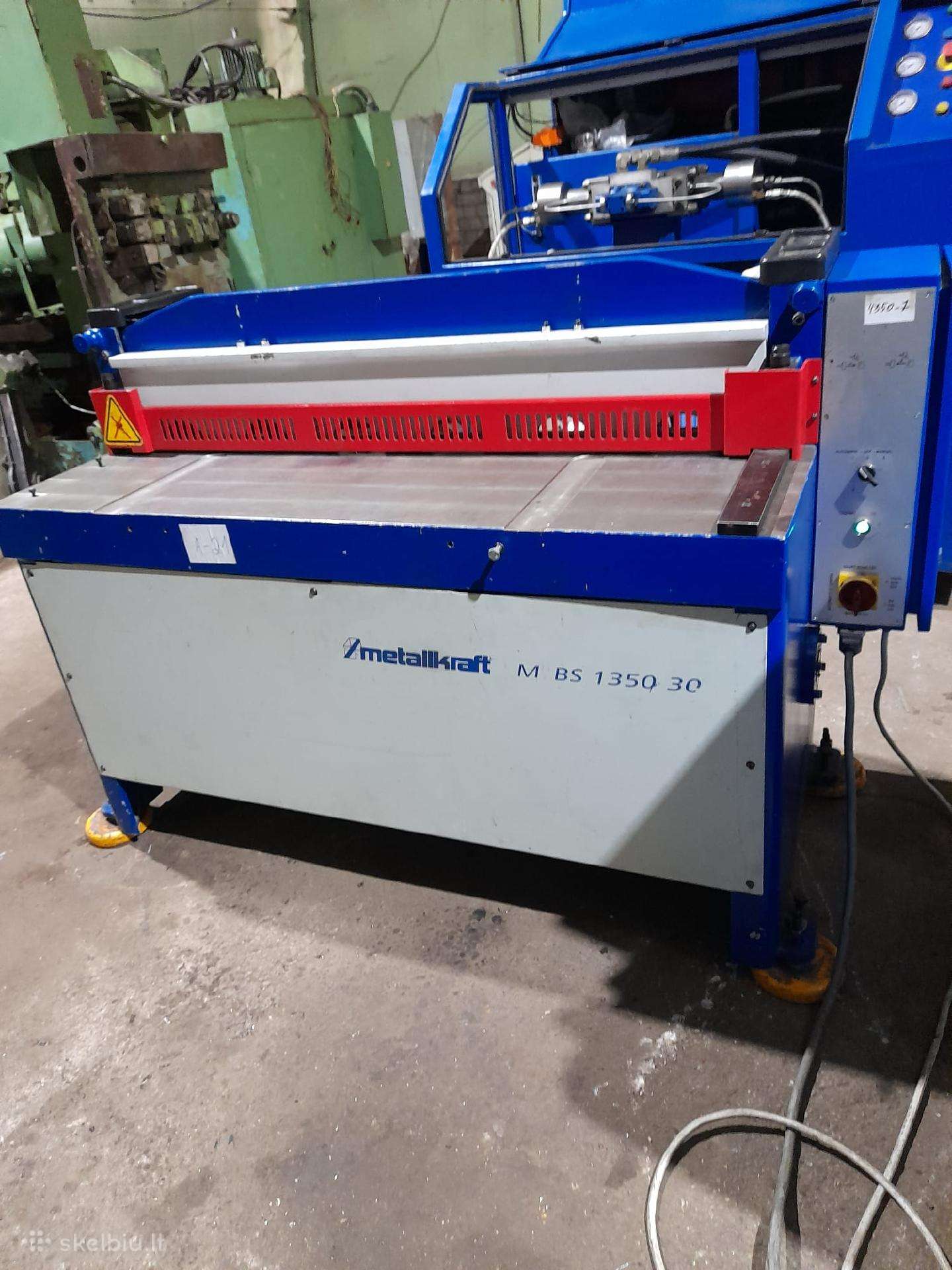 Motorizuota giljotina Metallcraft Mtbs 1350 x 3 mm