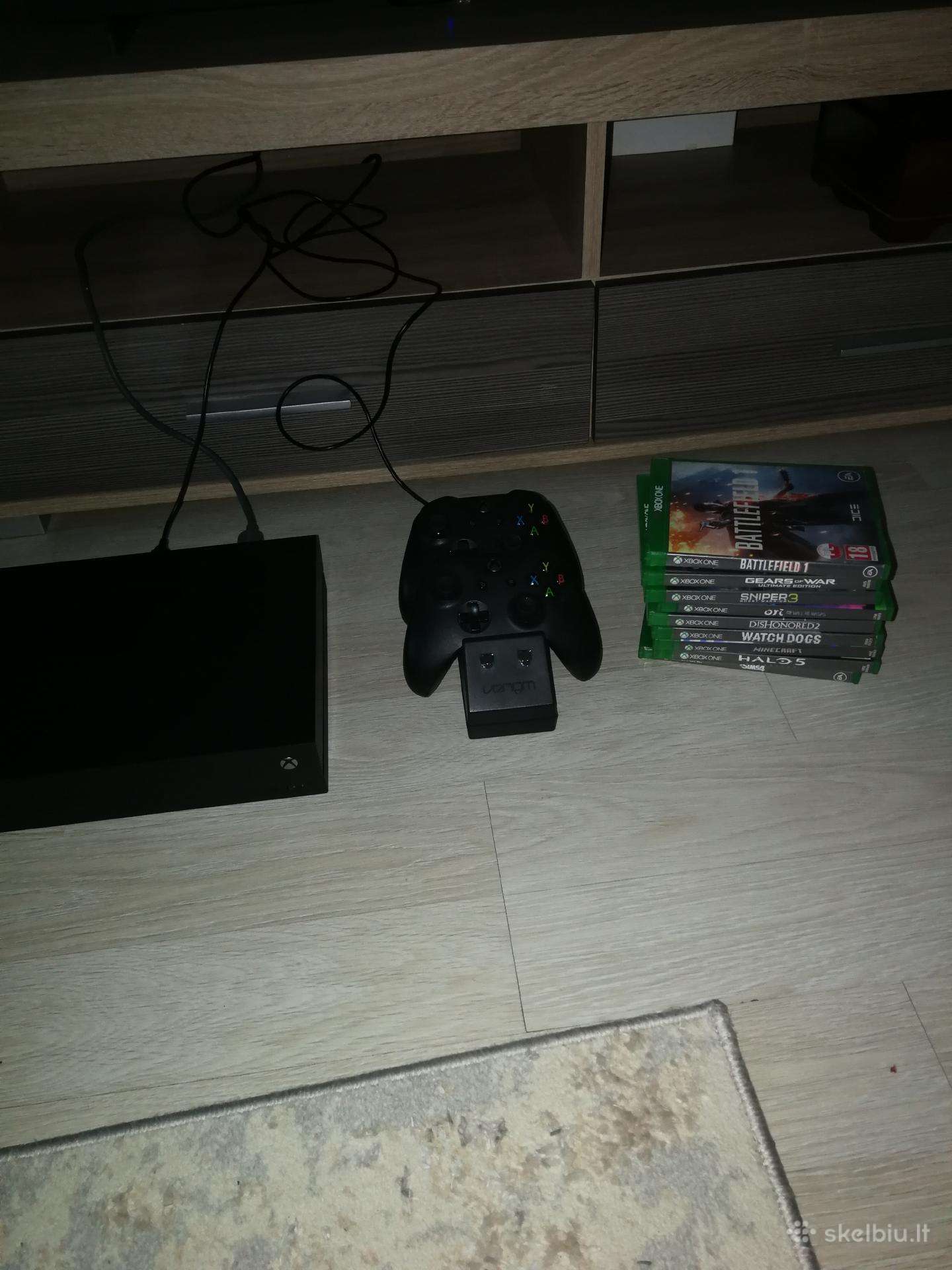 Xbox. X 1 trb 2 pulteliai 9 žaidimai