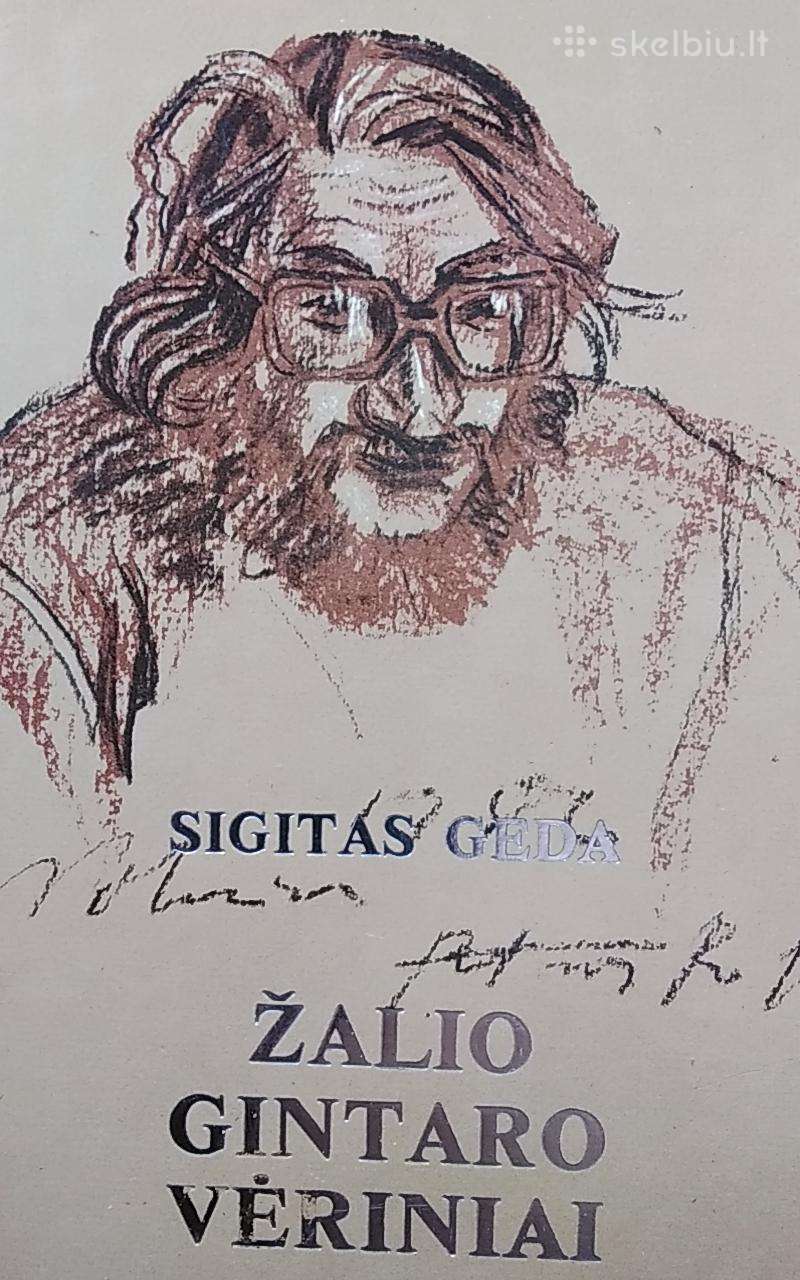 Žalio gintaro vėriniai