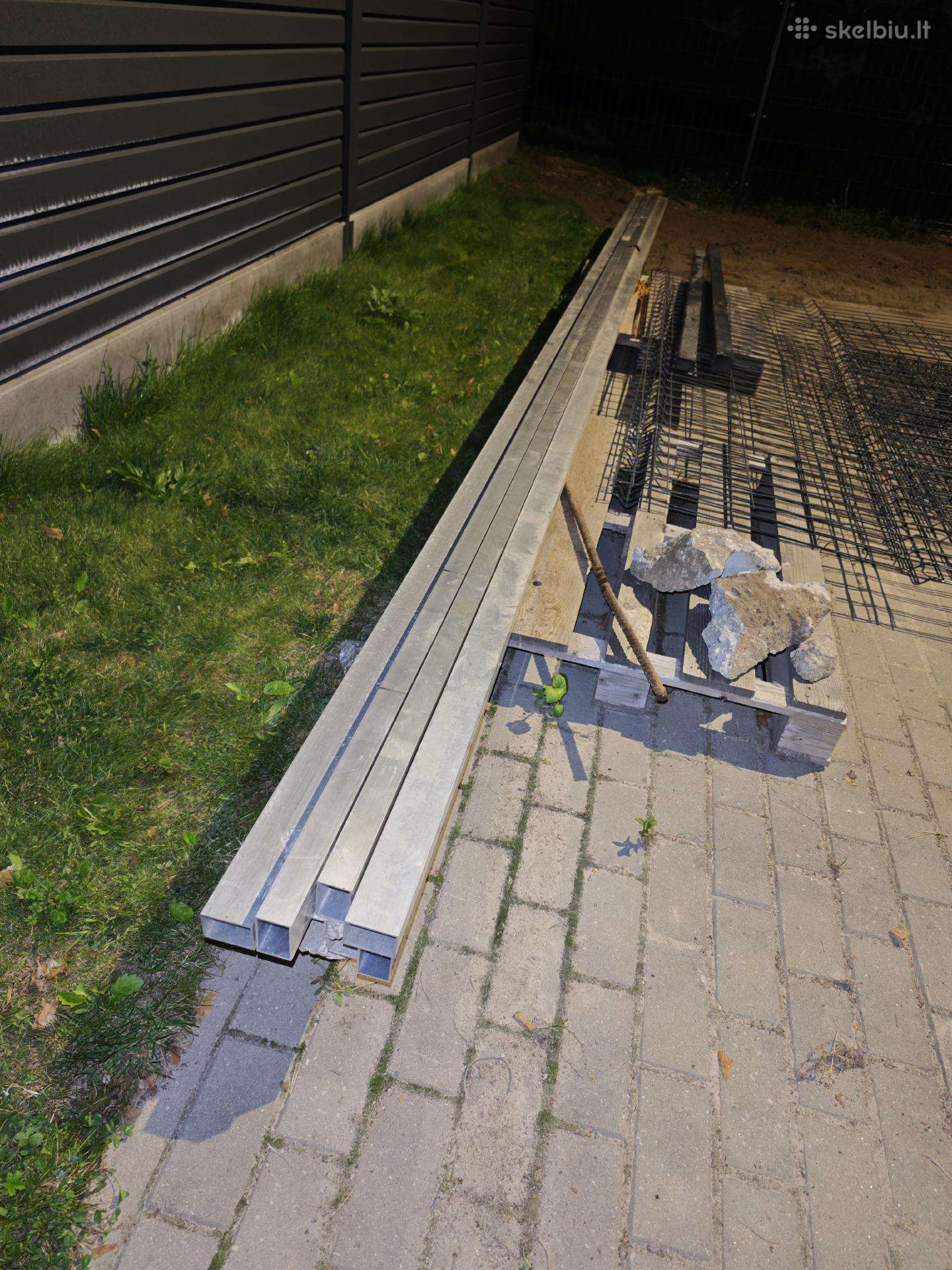 Specialūs aliuminio profilis retai 40x60x6000x2mm