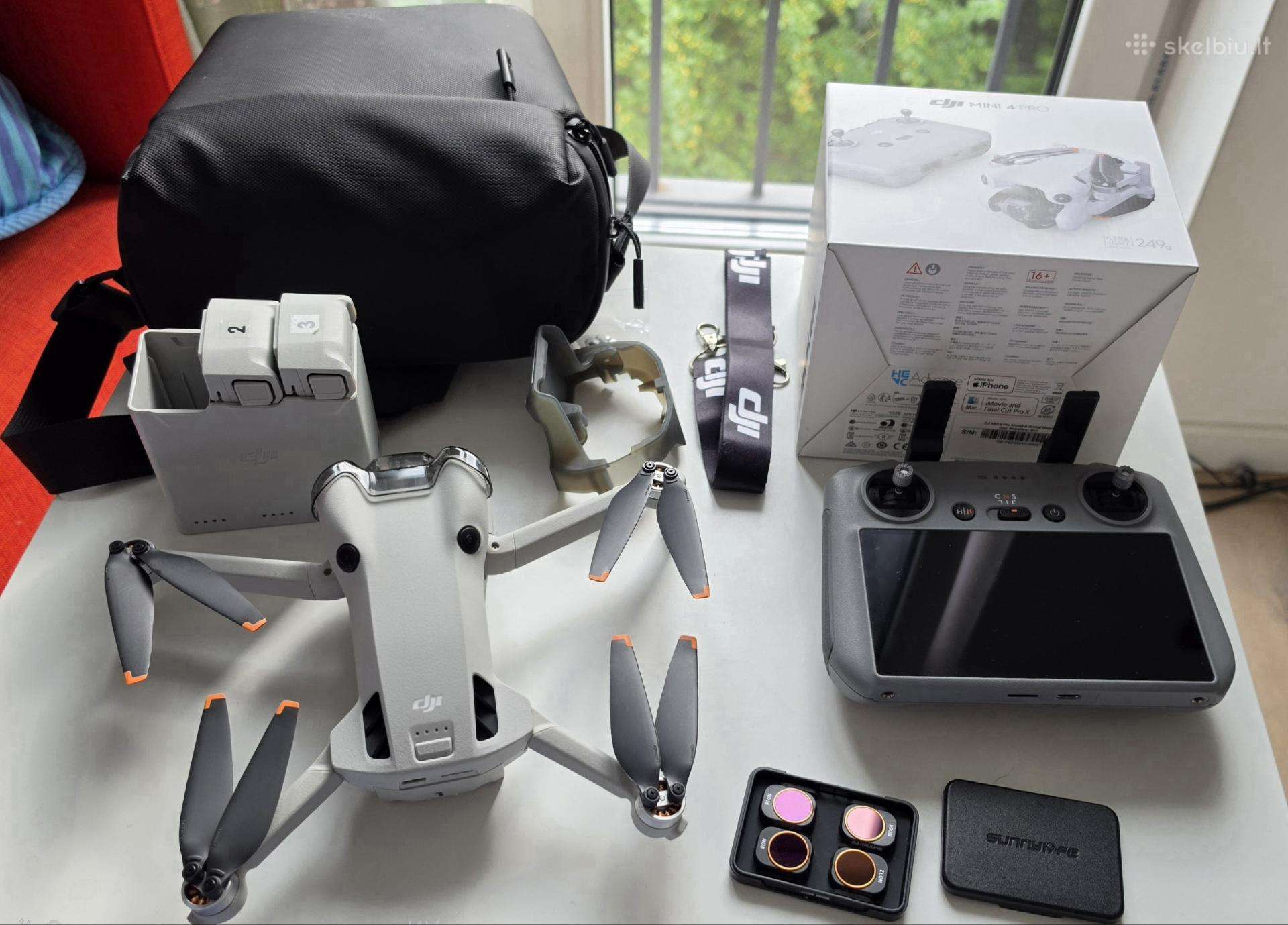 Dji Mini 4 Pro Fly More Combo su Dji RC 2 pultu