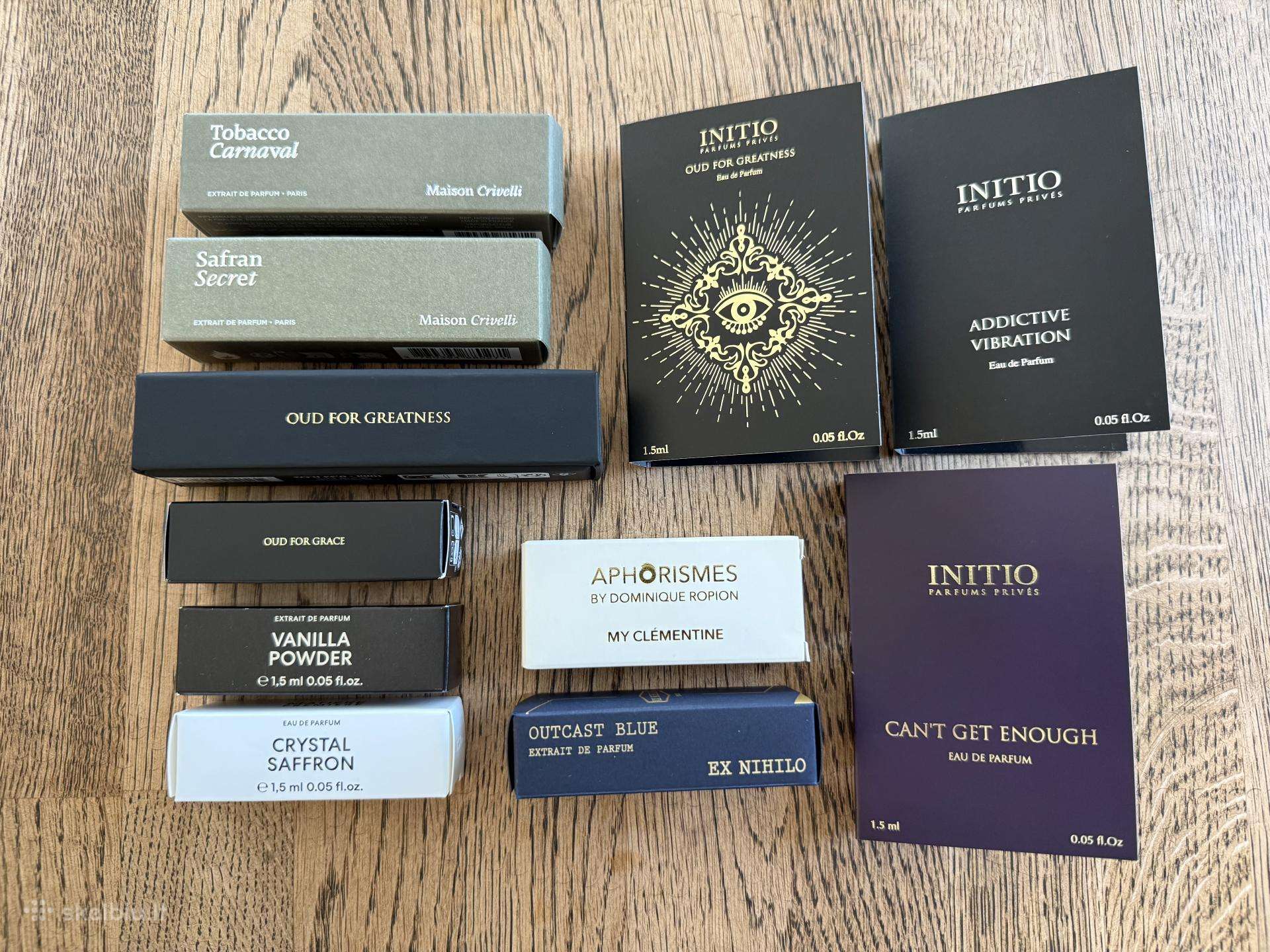 Originalūs kvepalų mėginukai/miniatiūros