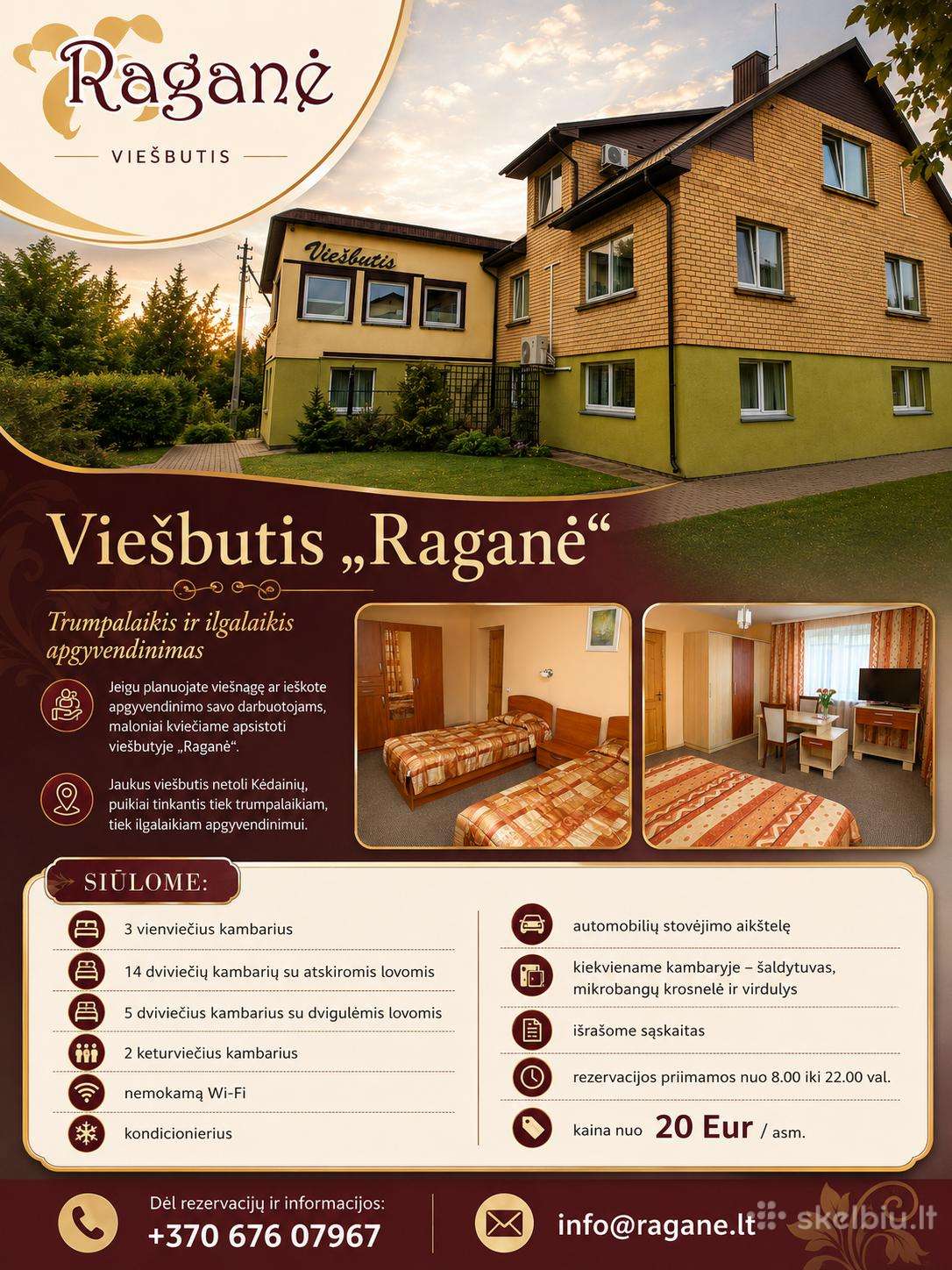 Apgyvendinimas Kėdainiuose