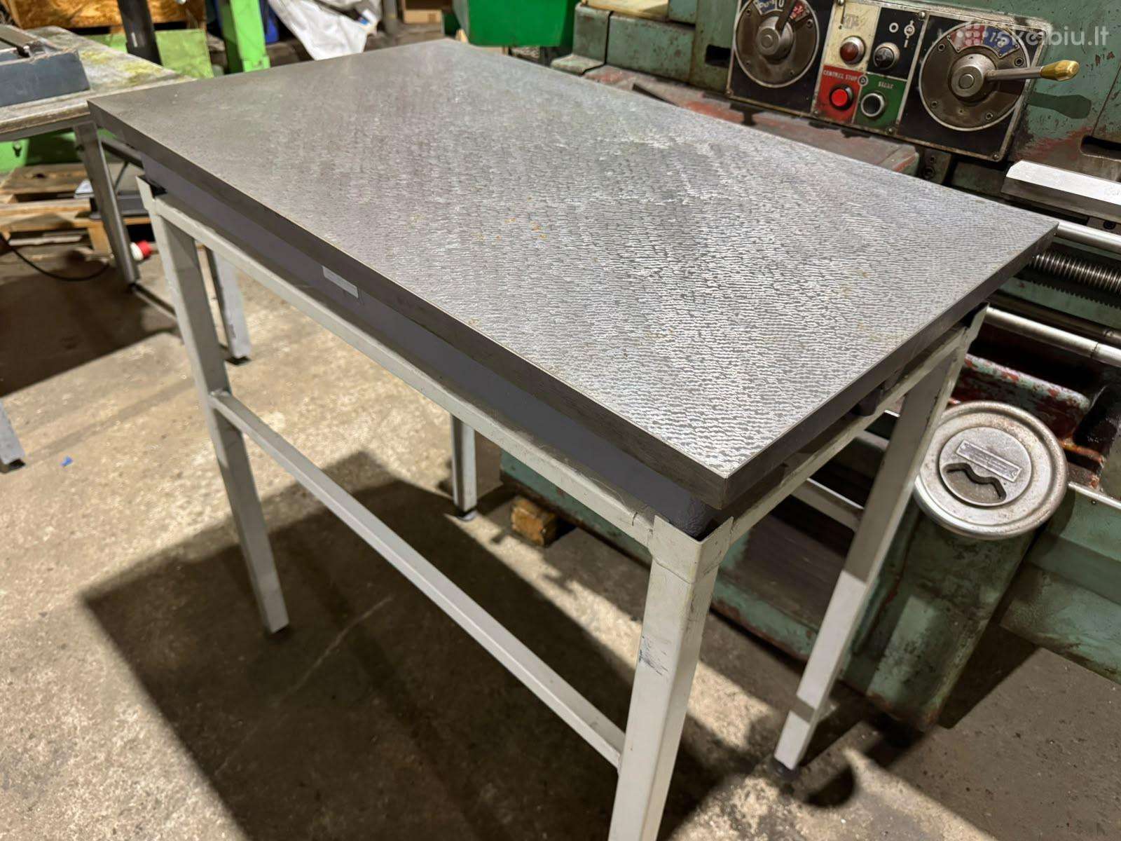 Ketaus matavimo plokštė Vogel 1000 x 600 mm