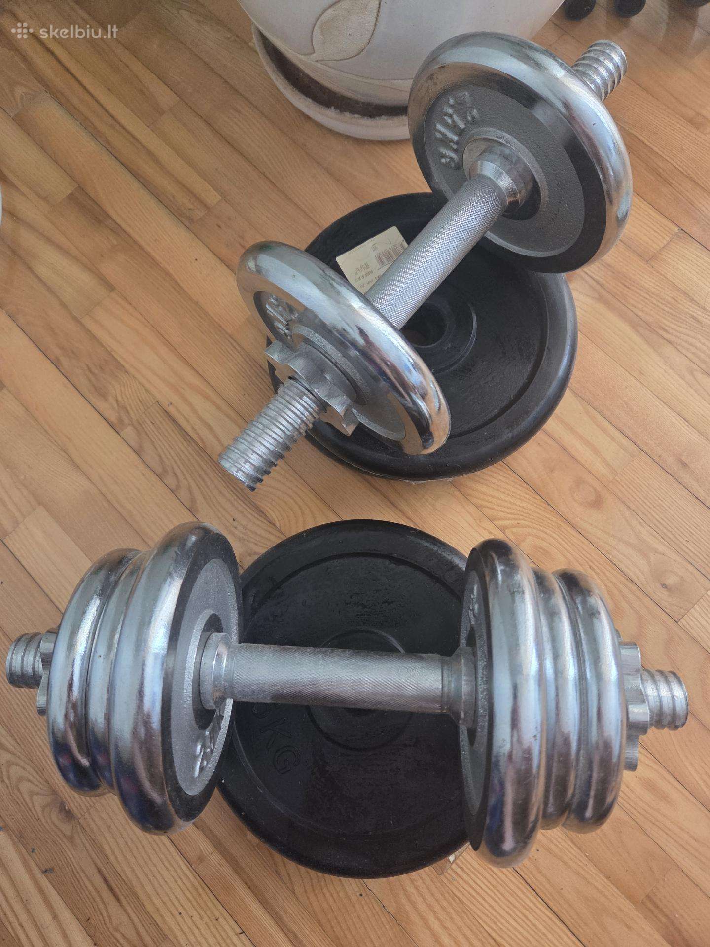 Parduodu hantelius viso 40kg