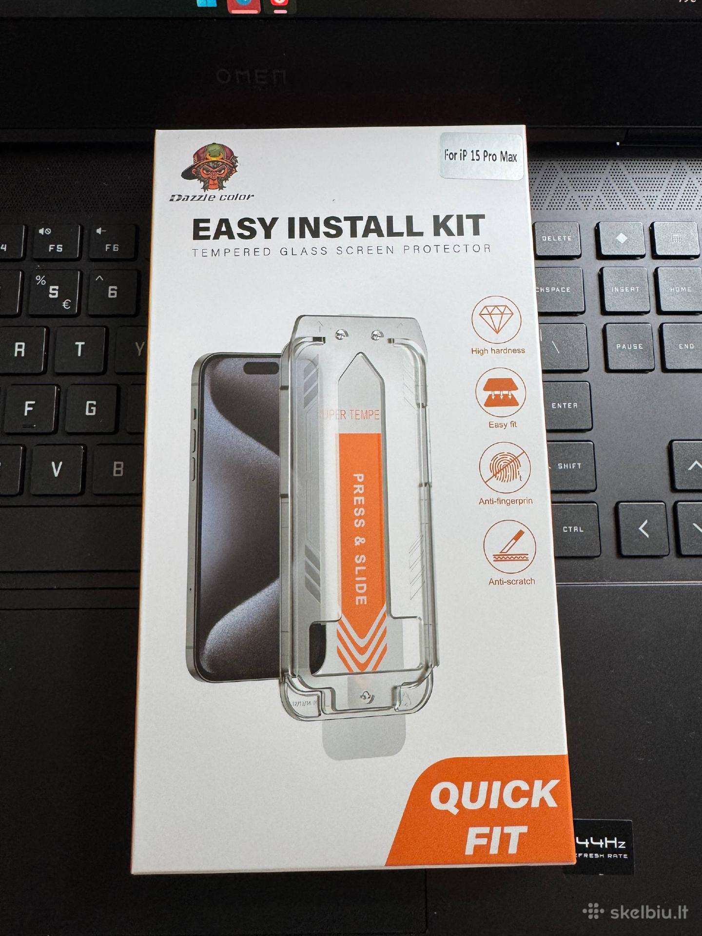 Naujas apsauginis stiklas Iphone15pro max