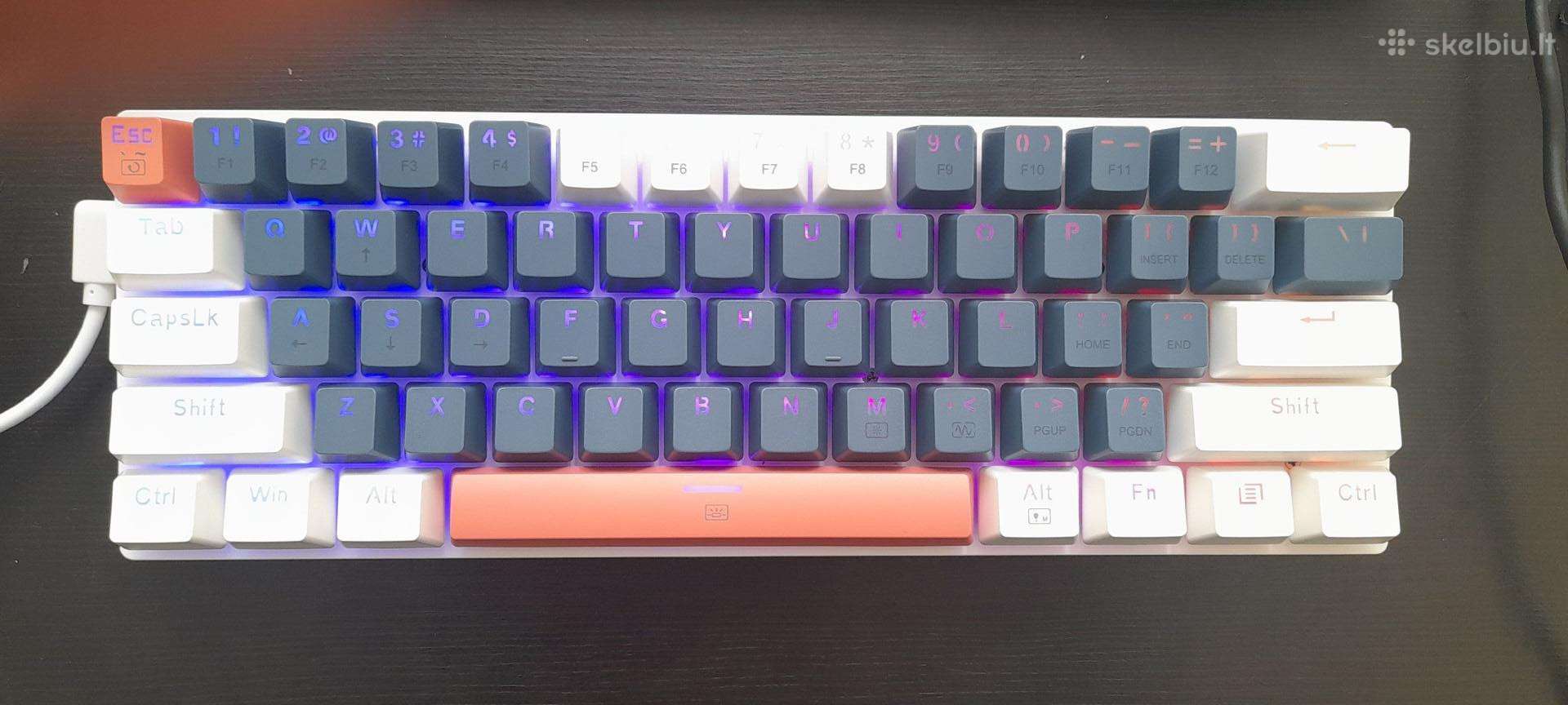 Žaidimų klaviatūra Machenike K500-b61 blue switch