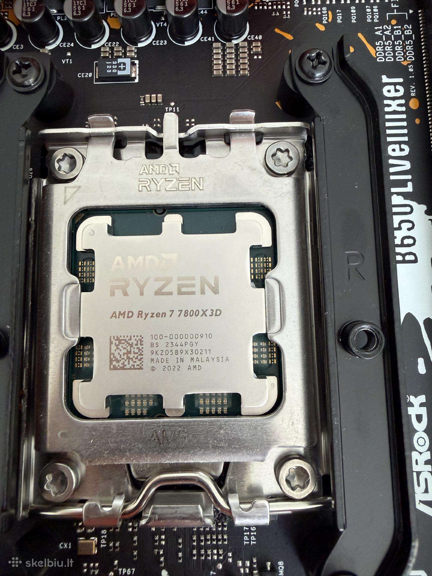7800x3d - Amd Ryzen 7 Am5 procesorius