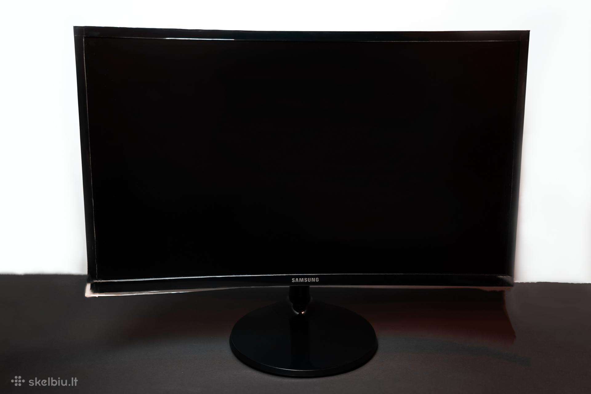 Lenktas Samsung monitorius C24f390fhu, 24"