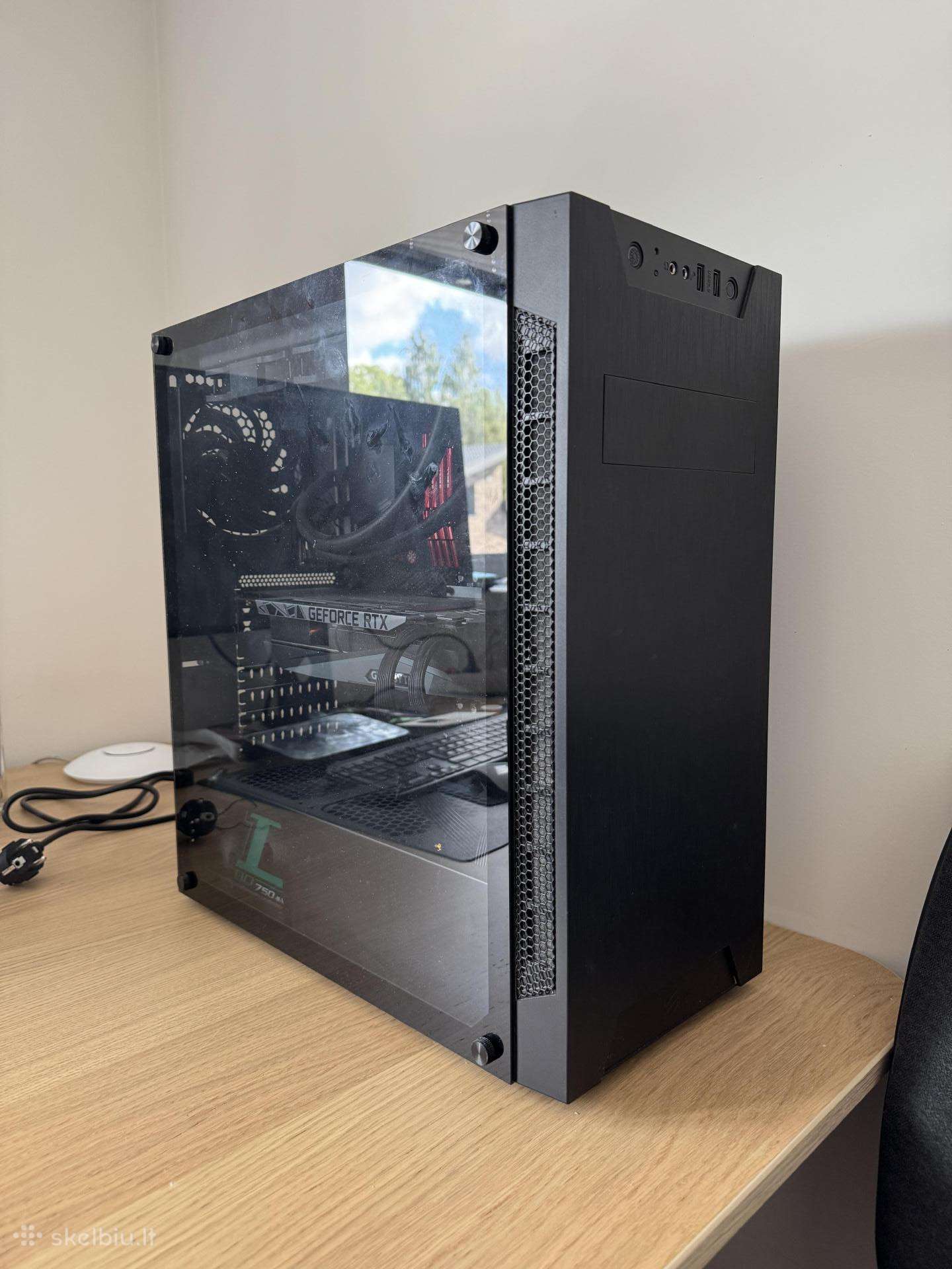Kompiuteris i9 9900k, Rtx 3080, 32gb RAM, 512 SSD
