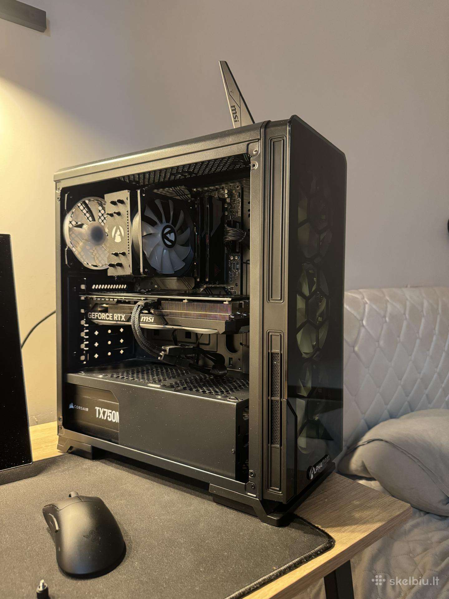 Rtx4070ti 7800x3d 32gb ddr5 1tb