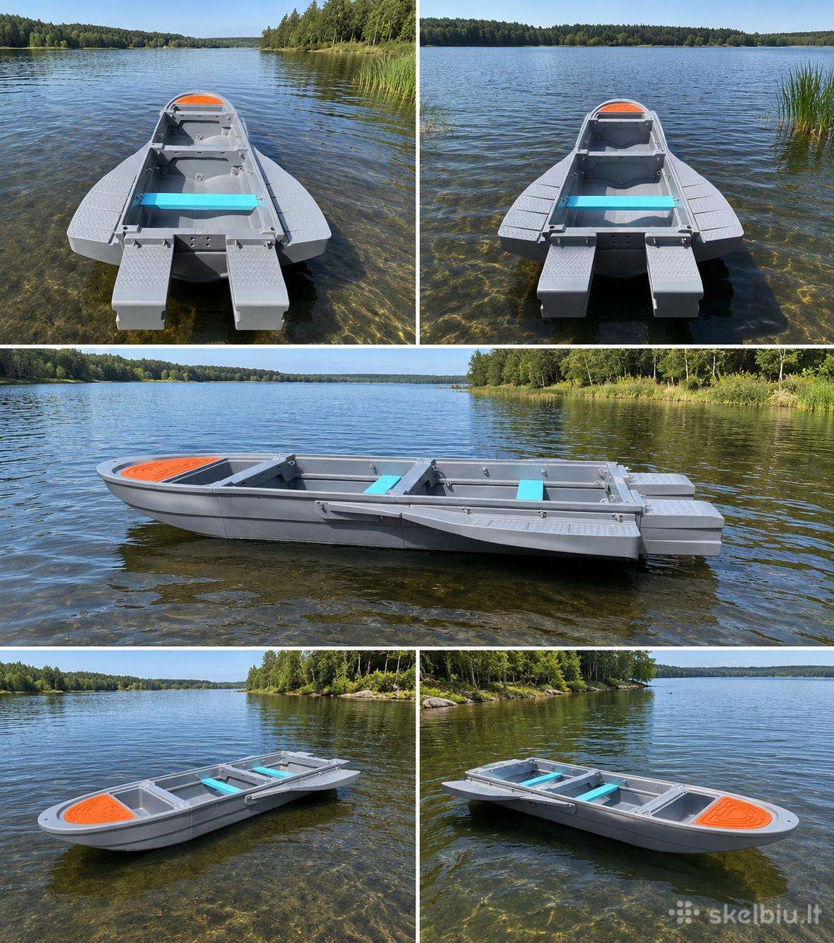 Kita, plastic boats