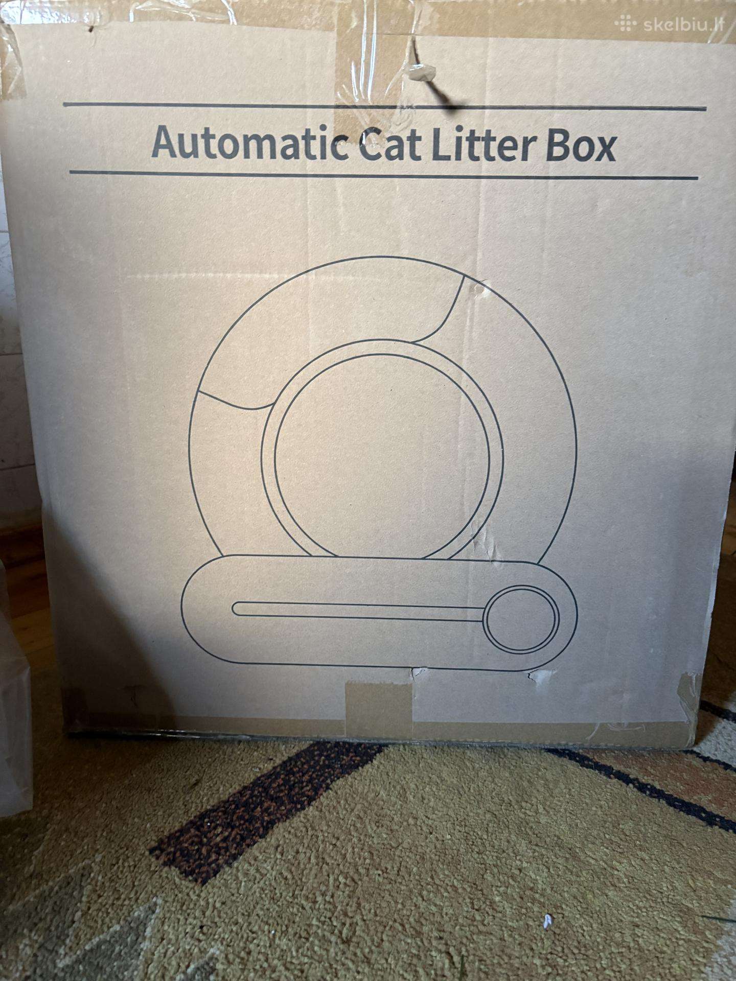 Automatinis kaciu tualetas