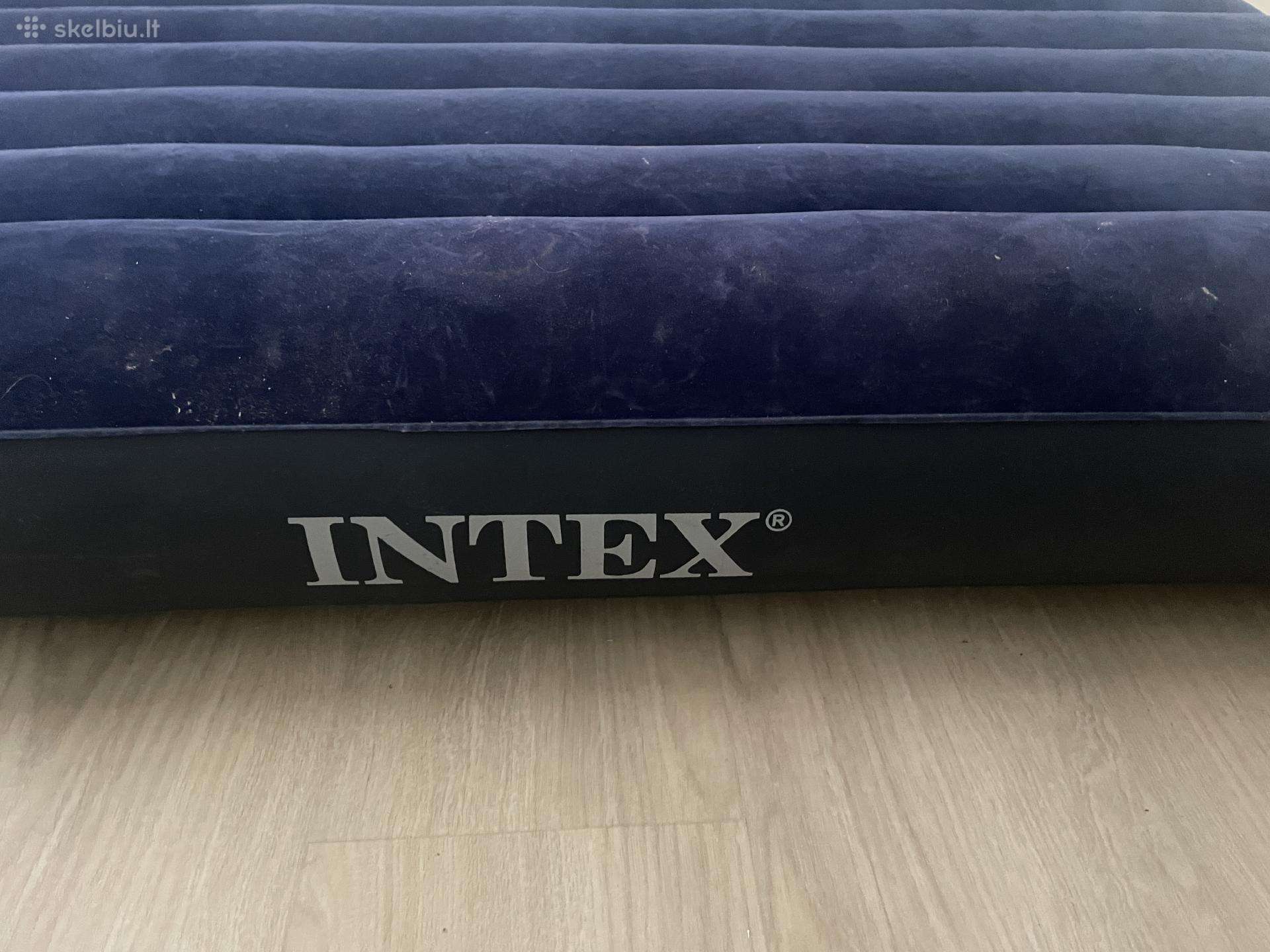 Intex dvigubos čiužinys ir pompa