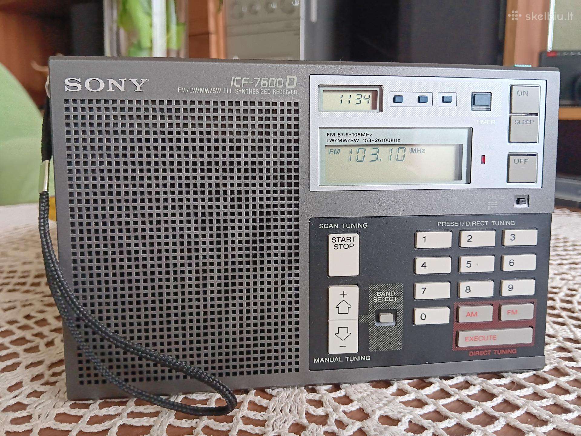 Sony Icf-7600d