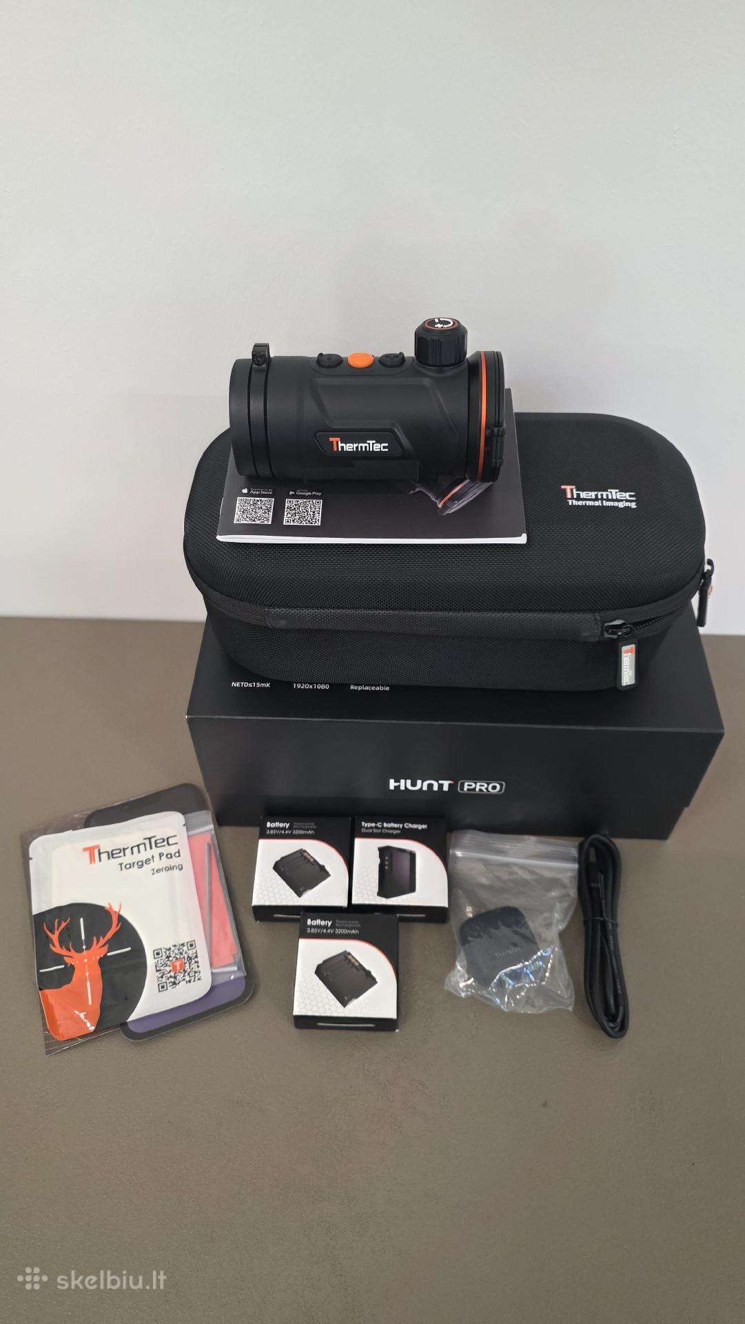 Termovizorinis priedėlis Thermtec Hunt 650 Pro