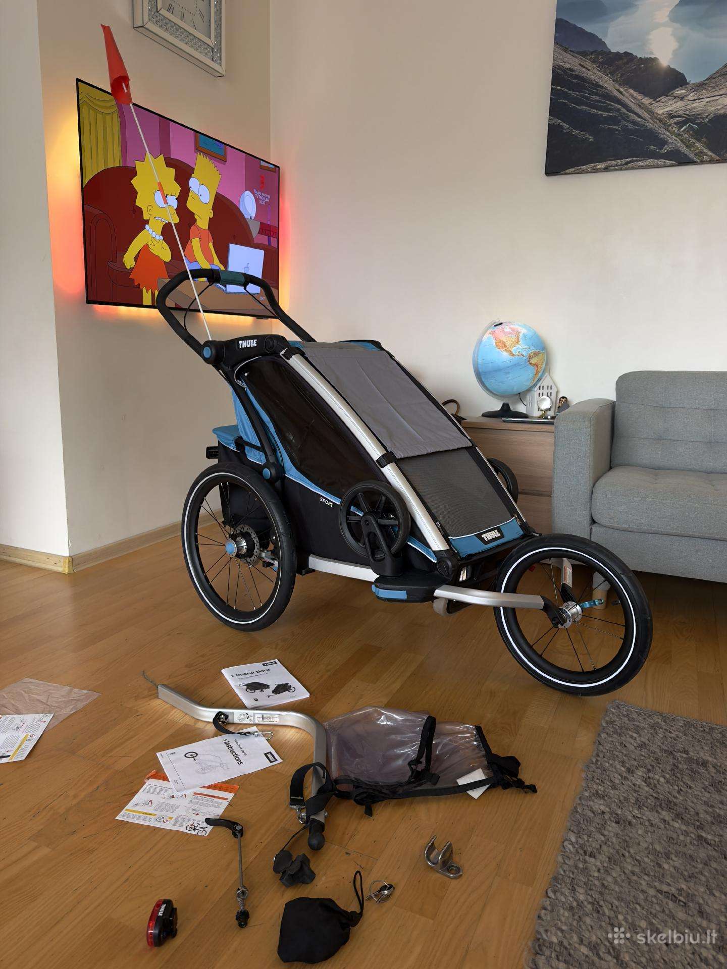 Dviračio priekaba Thule Sport 1