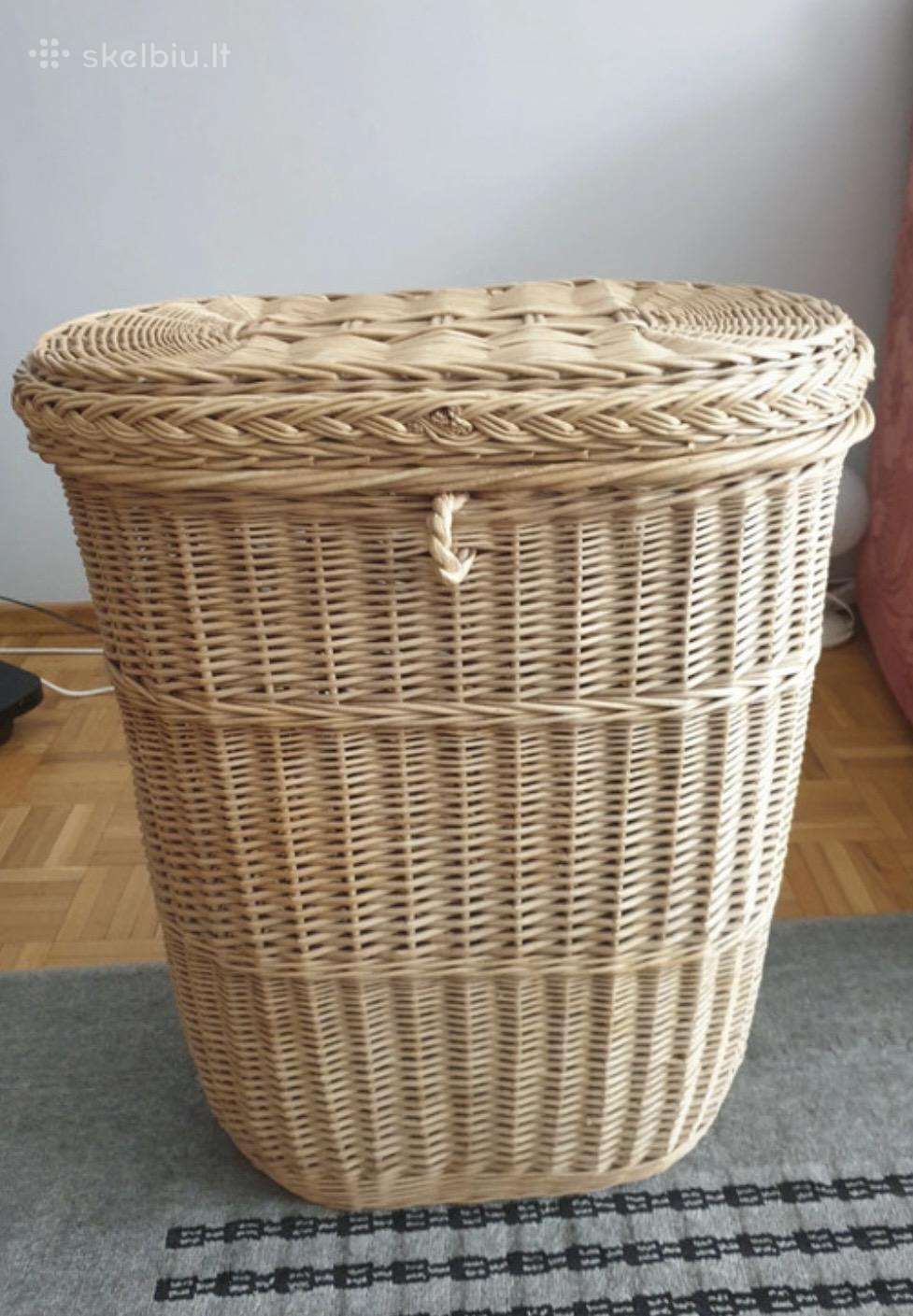 Skalbiniu krepšys pintas