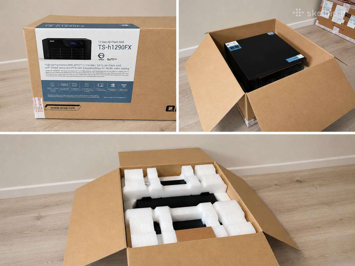 Qnap Ts-h1290fx Enterprise Nas