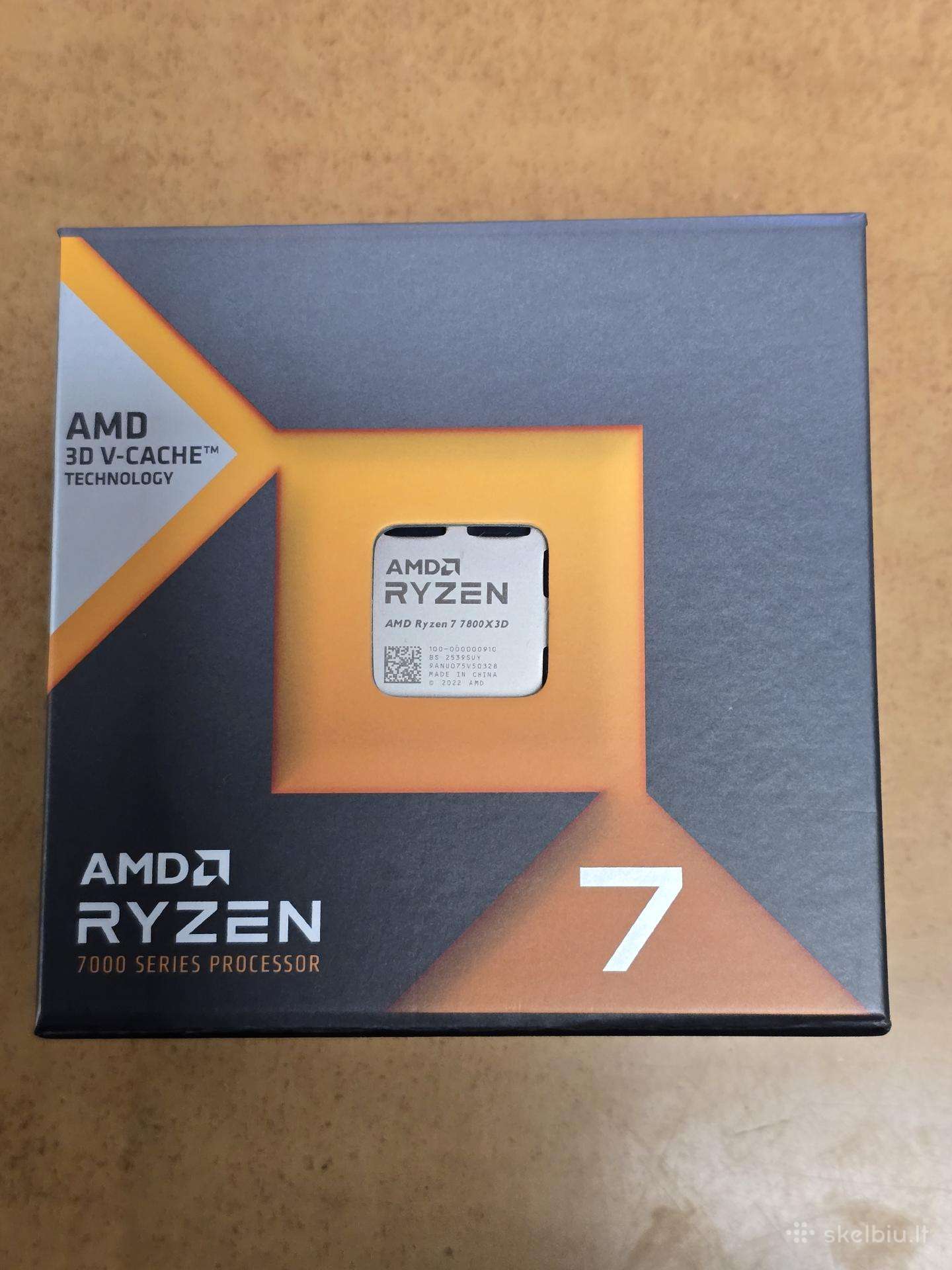 Amd Ryzen 7 7800x3d 8c/16t 5ghz Am5