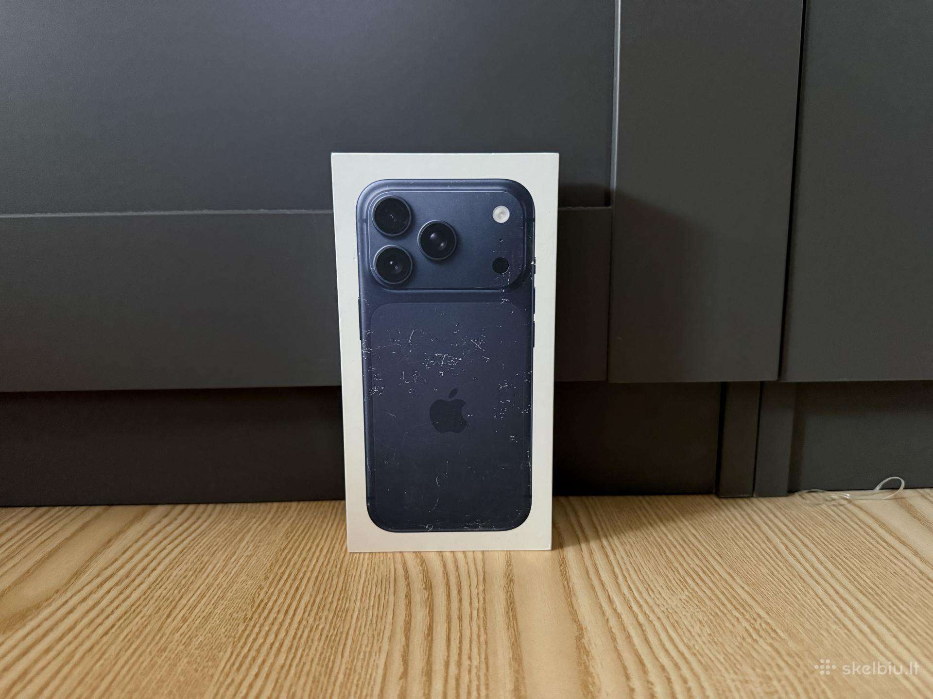 Naujas iPhone 17 Pro 512gb blue spalvos