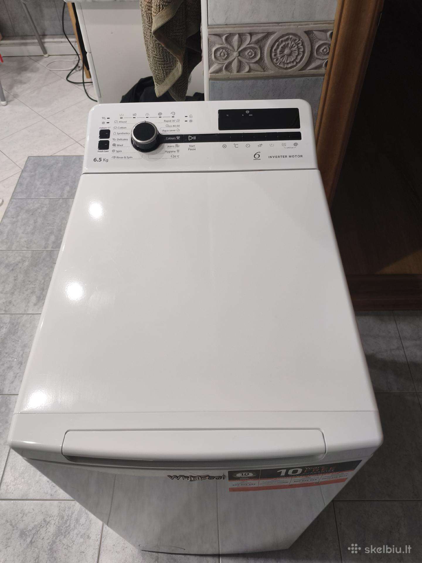 Skalbimo mašina Whirlpool Tdlrb 65261bs