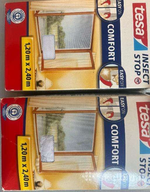 2x Tesa Insect Stop Comfort tinkleliai 120240 cm
