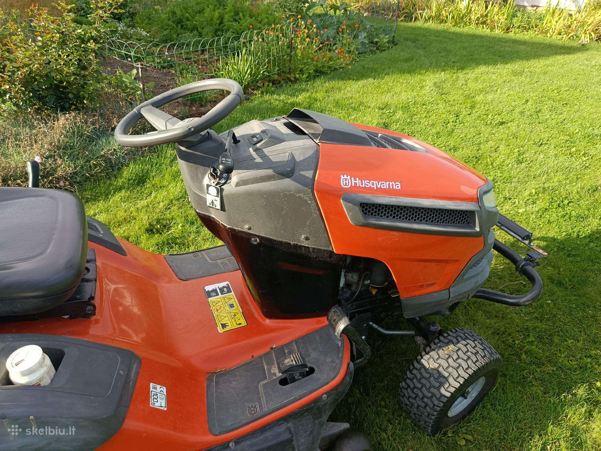 Husqvarna Tc 139 T, zoliapjove traktoriukas