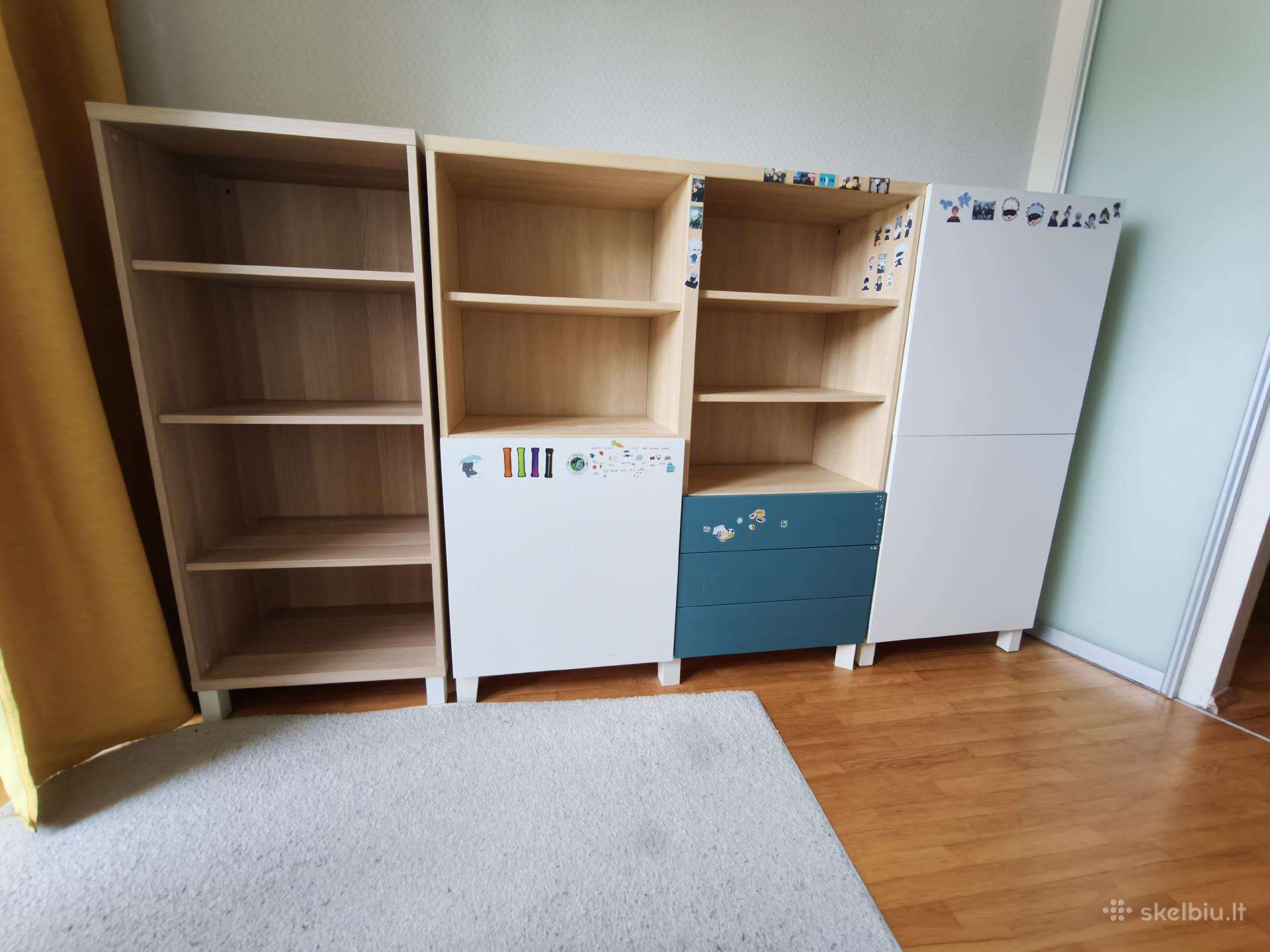 Ikea besta spintos
