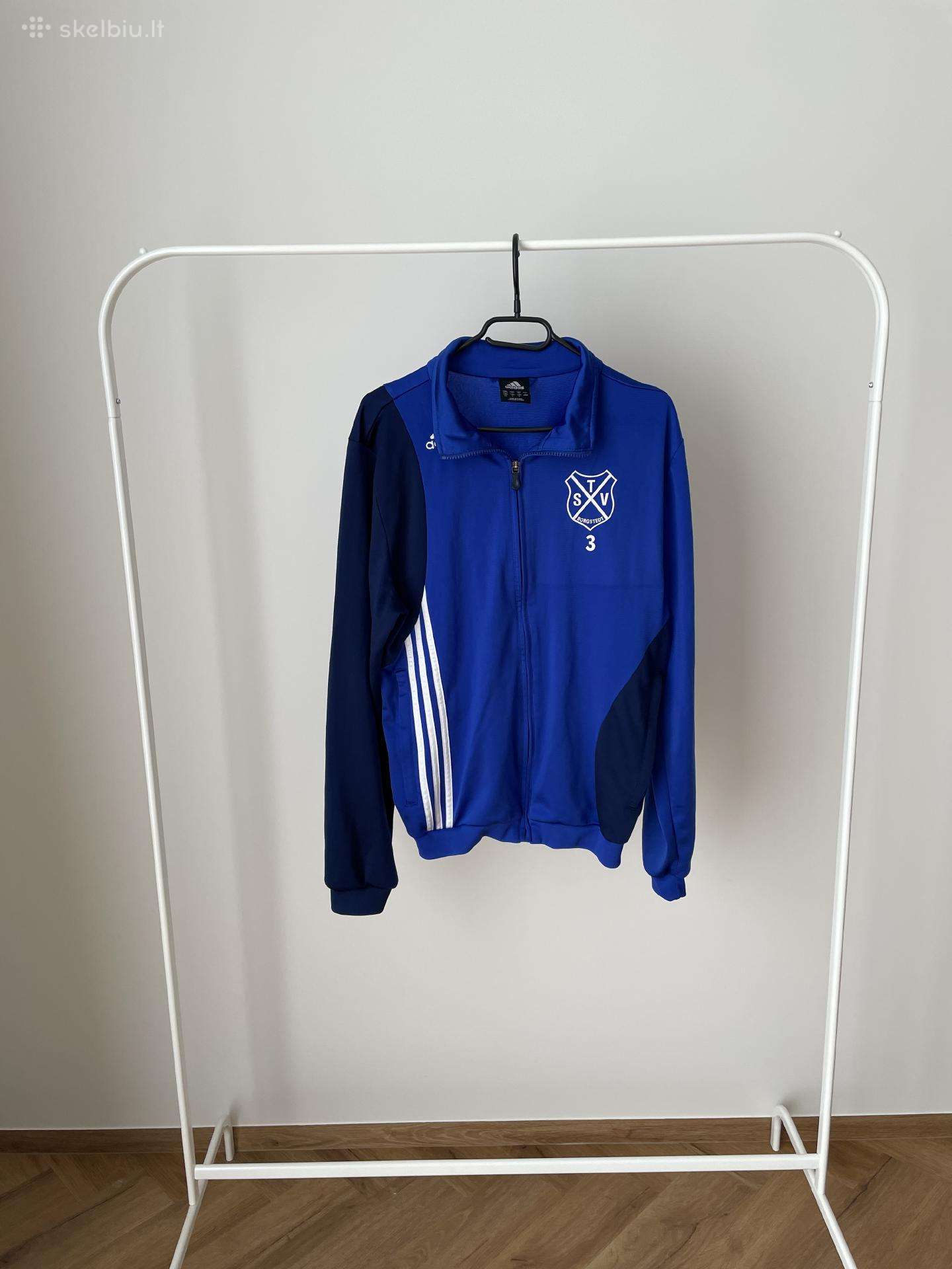 Adidas sportinis džemperis su užtrauktuku