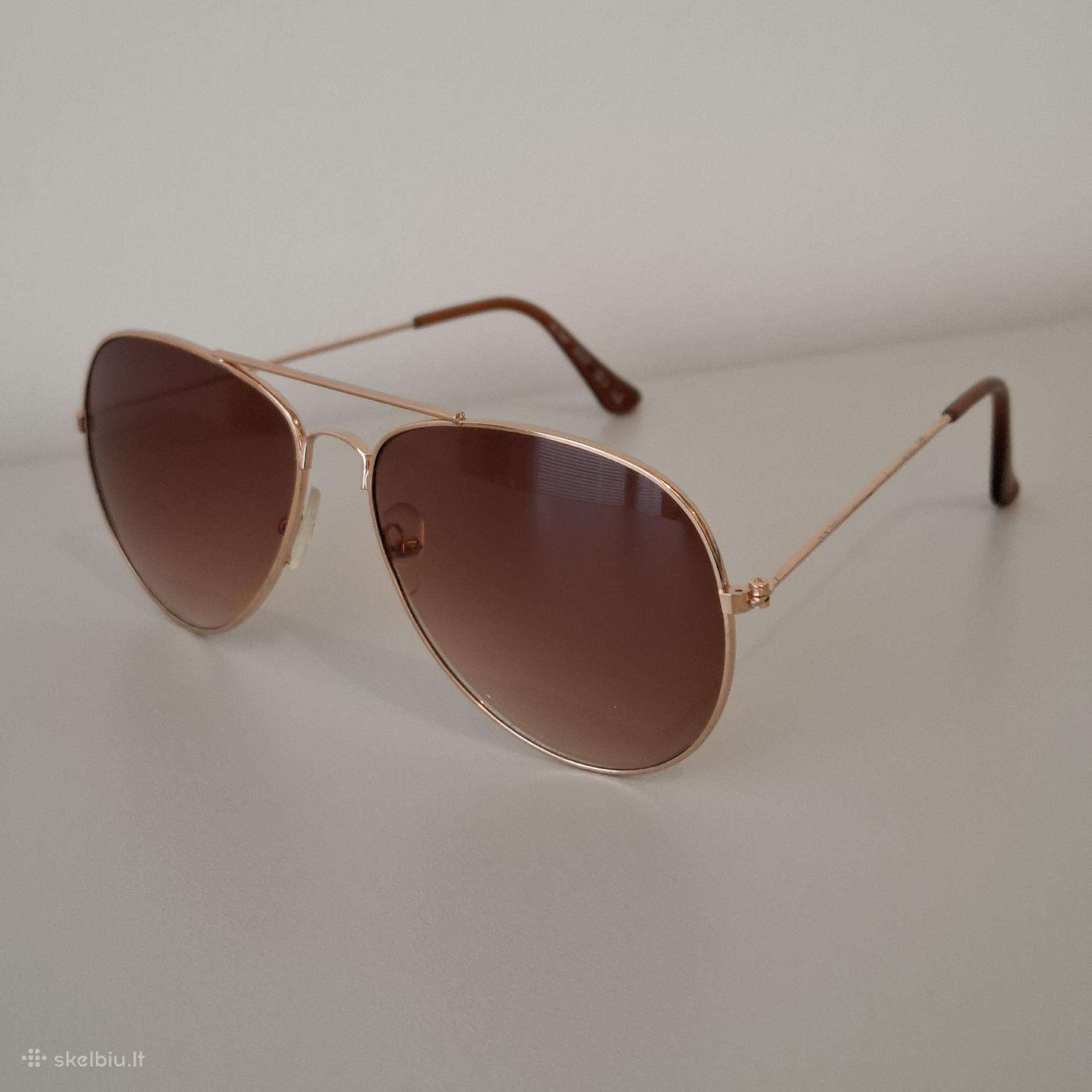 Akiniai nuo saulės Rausvi aviator