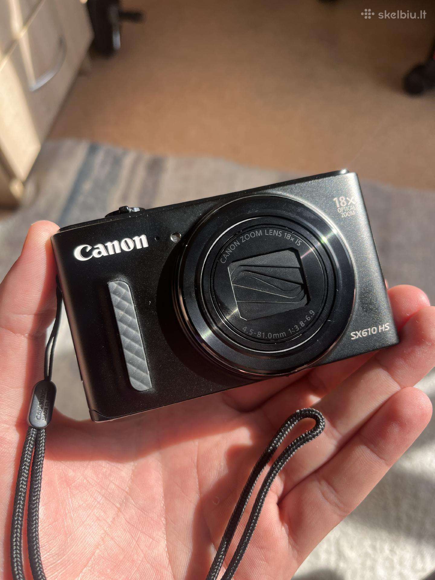 Canon Powershot Sx610 Hs skaitmeninis fotoaparatas