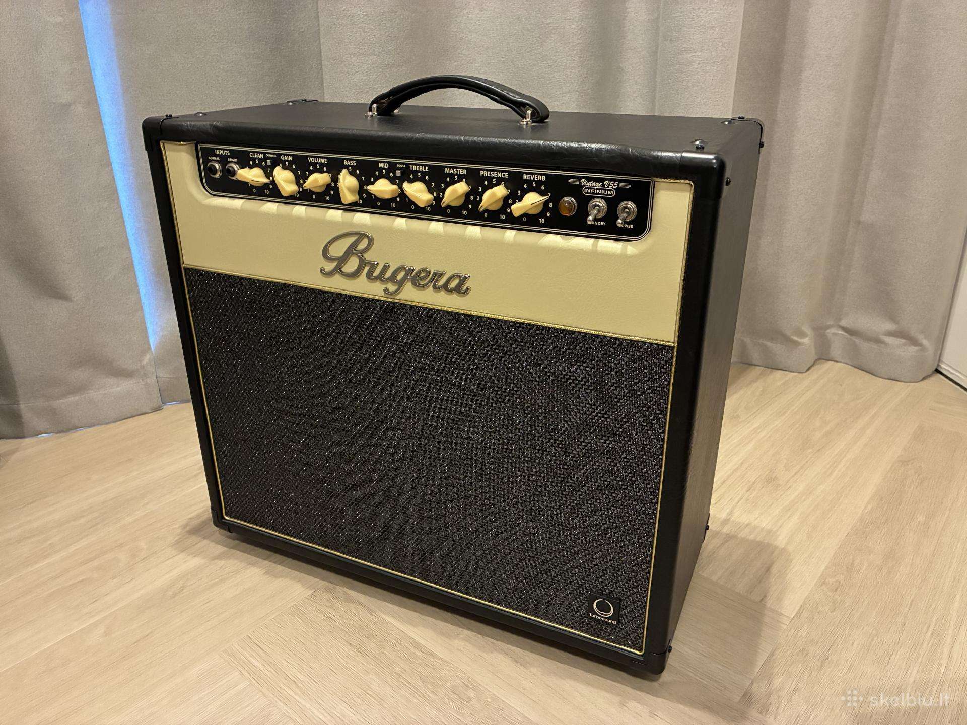 Bugera V55 Infinium – 55w lempinis gitaros kubas