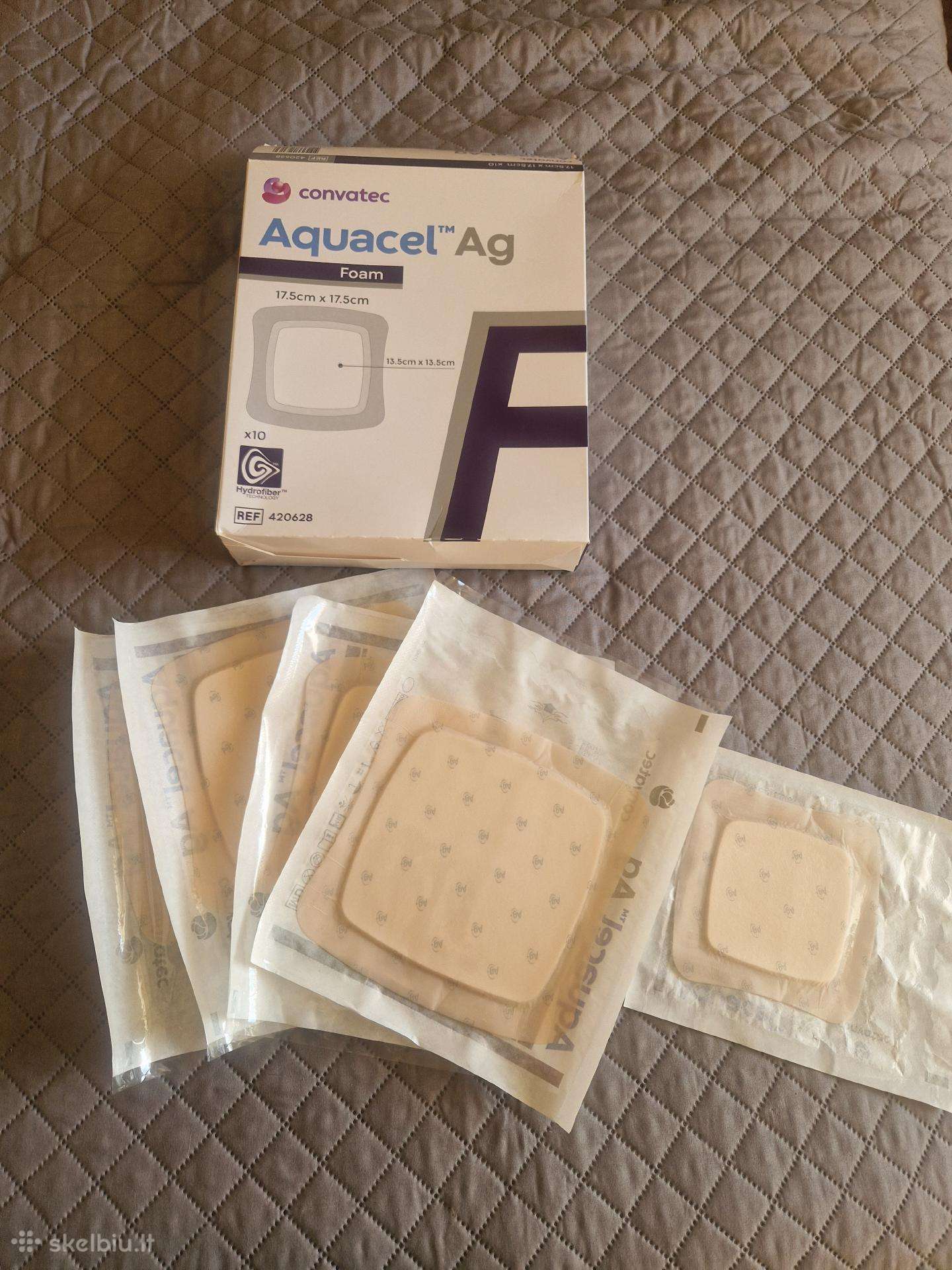 Aquacel Ag tvarsčiai