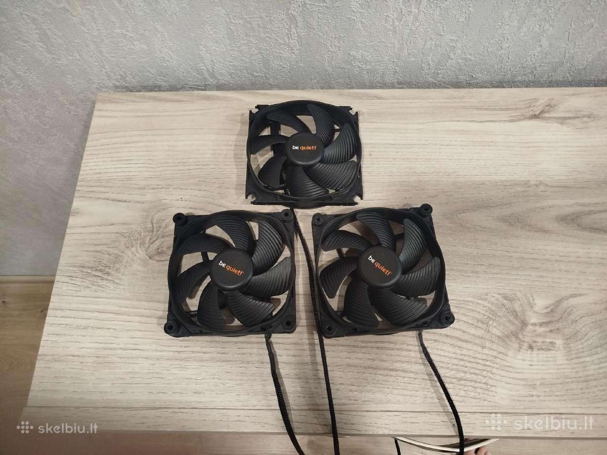 3 fans Be Quiet! Silent Wings 3