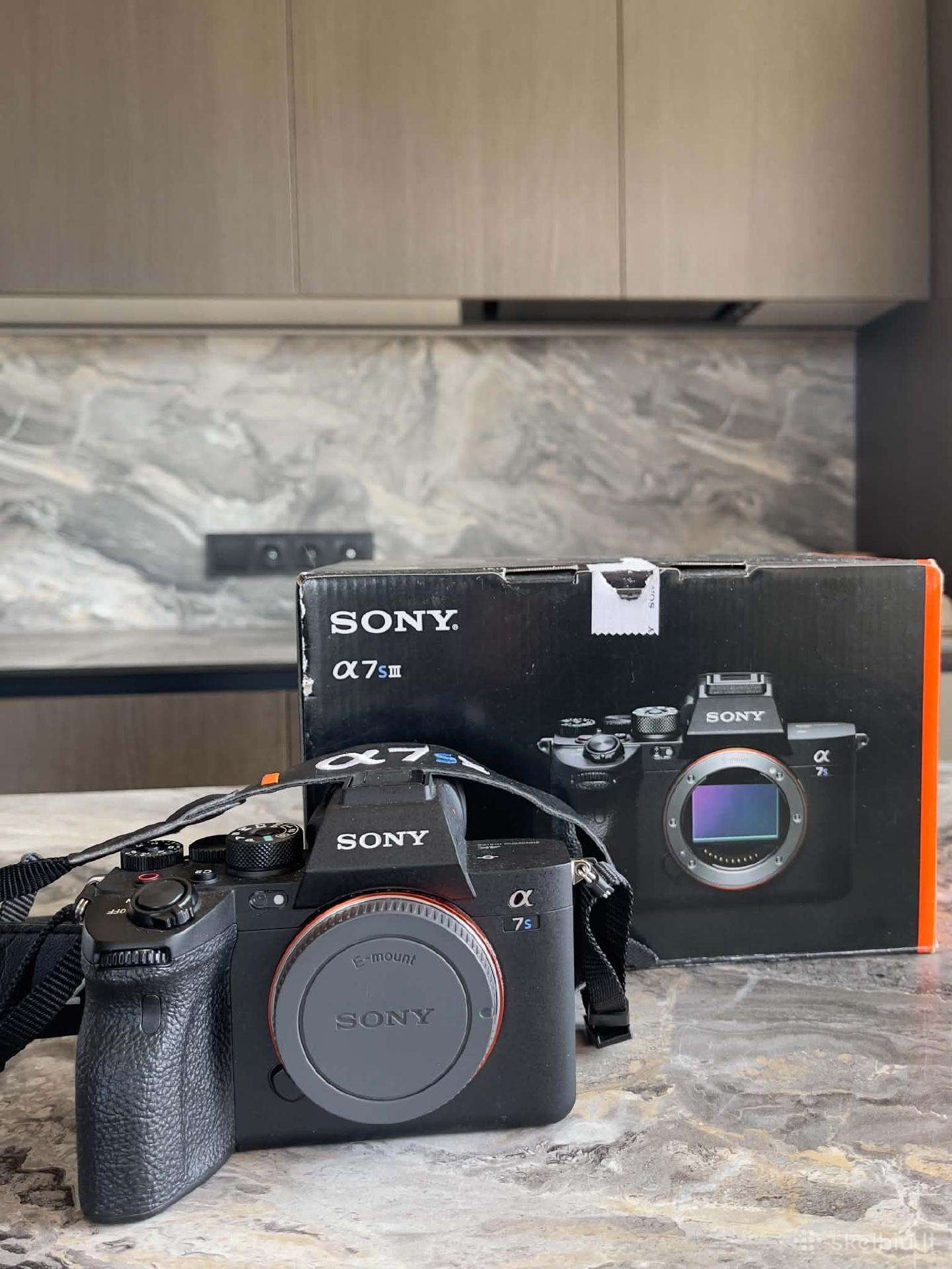 Skaitmeninis fotoaparatas Sony A7s Mark III Body,
