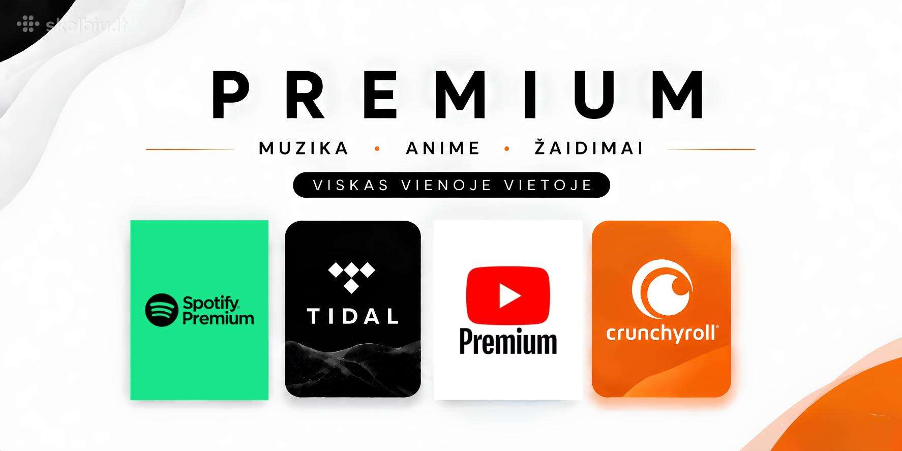 Premium Prenumeratos - Viskas vienoje vietoje
