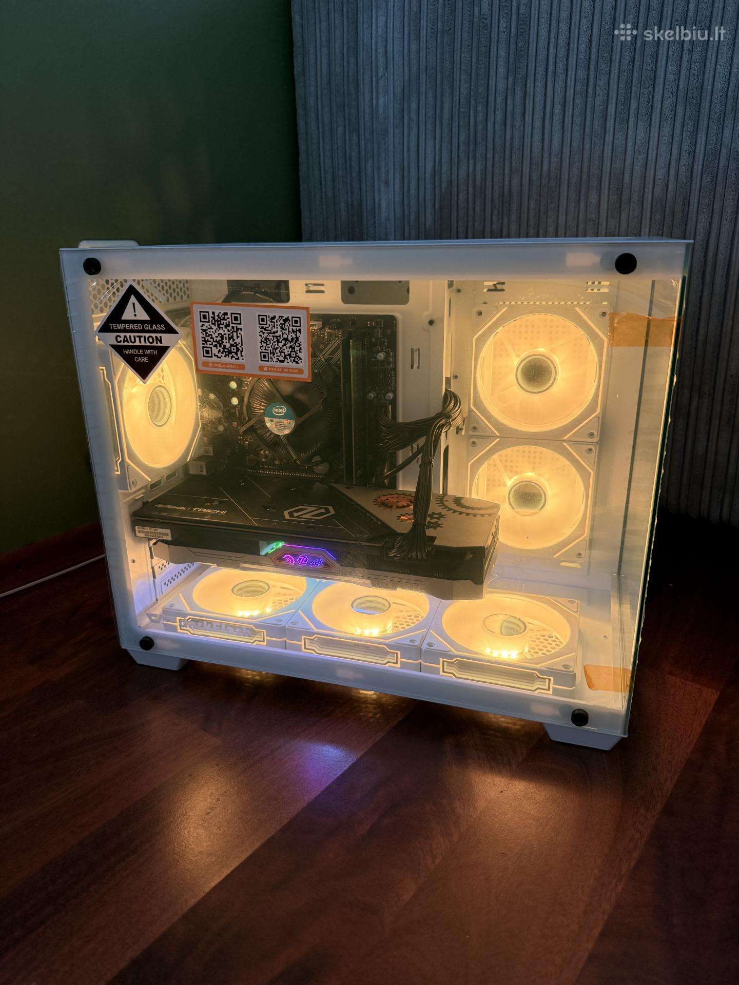 Gaming Pc i7 rx5070xt 16gb gera kaina