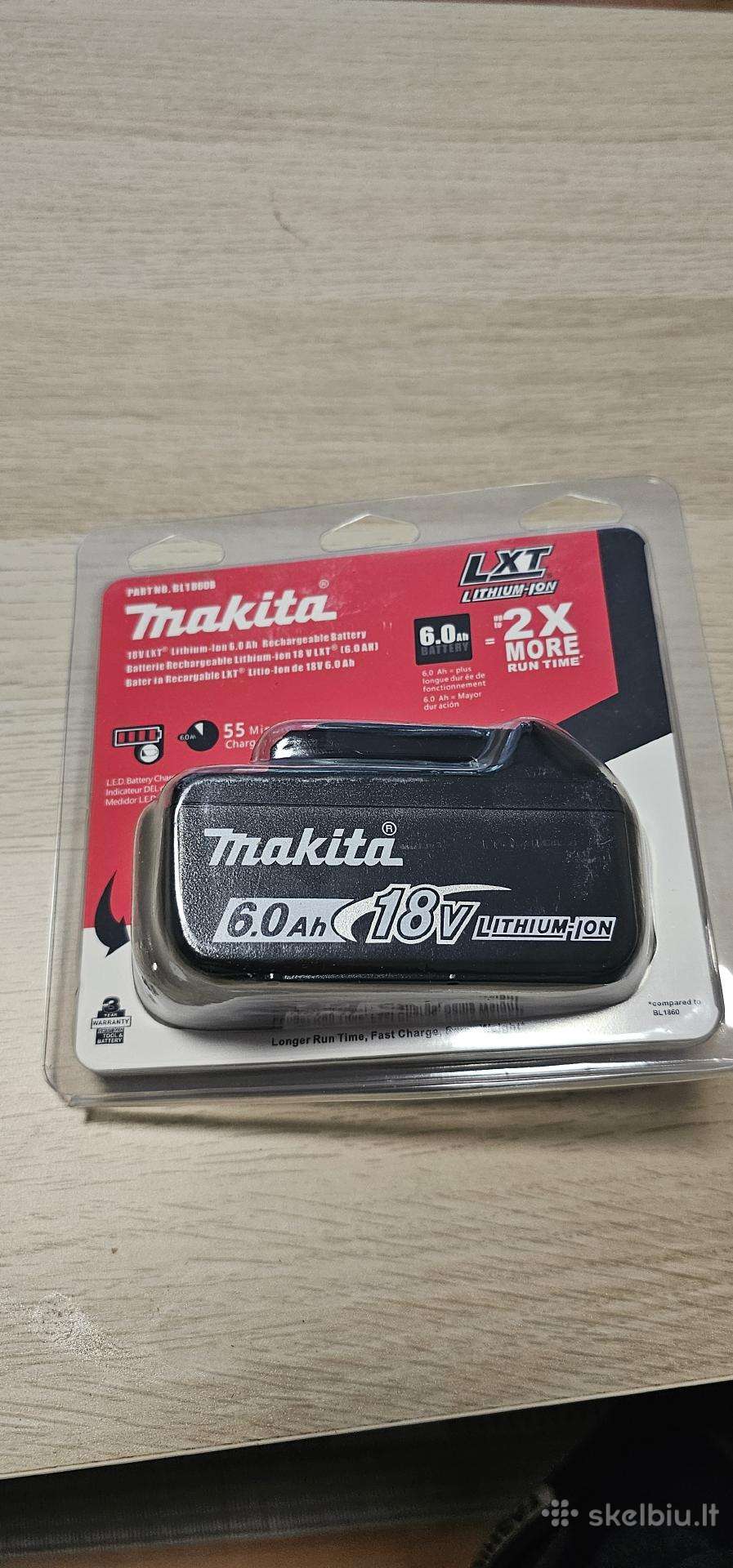 Makita baterijos