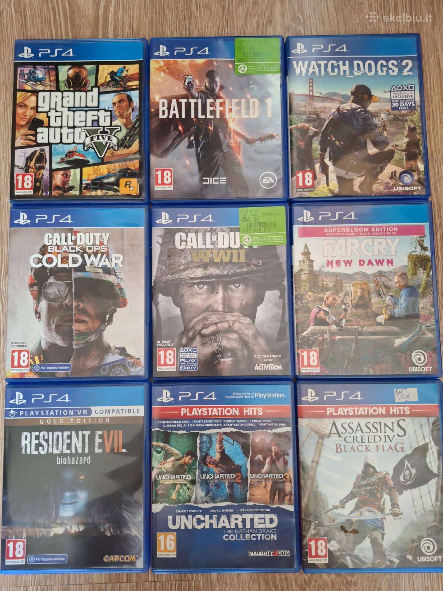 Ps4 žaidimai