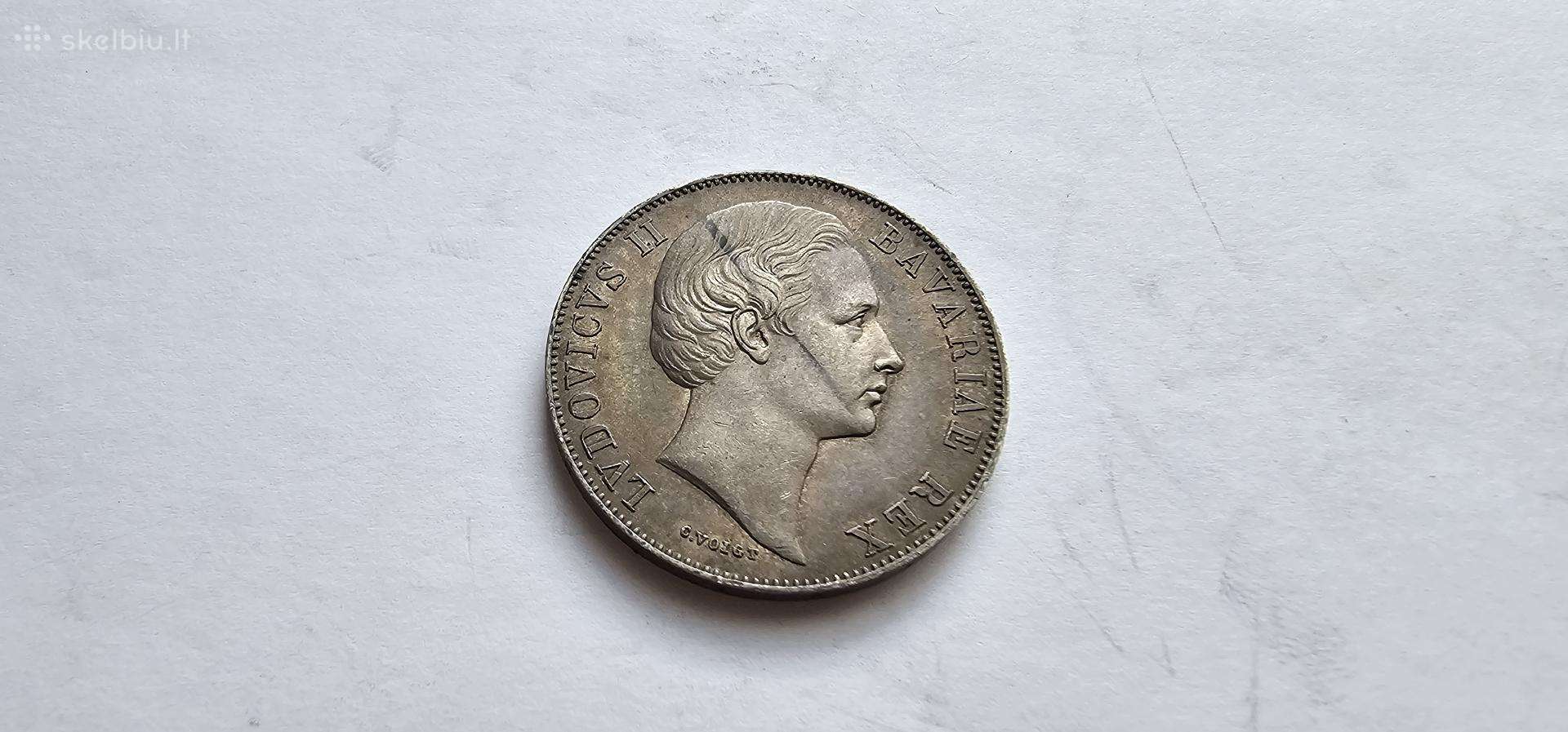 1865 Bavarijos taleris Unc