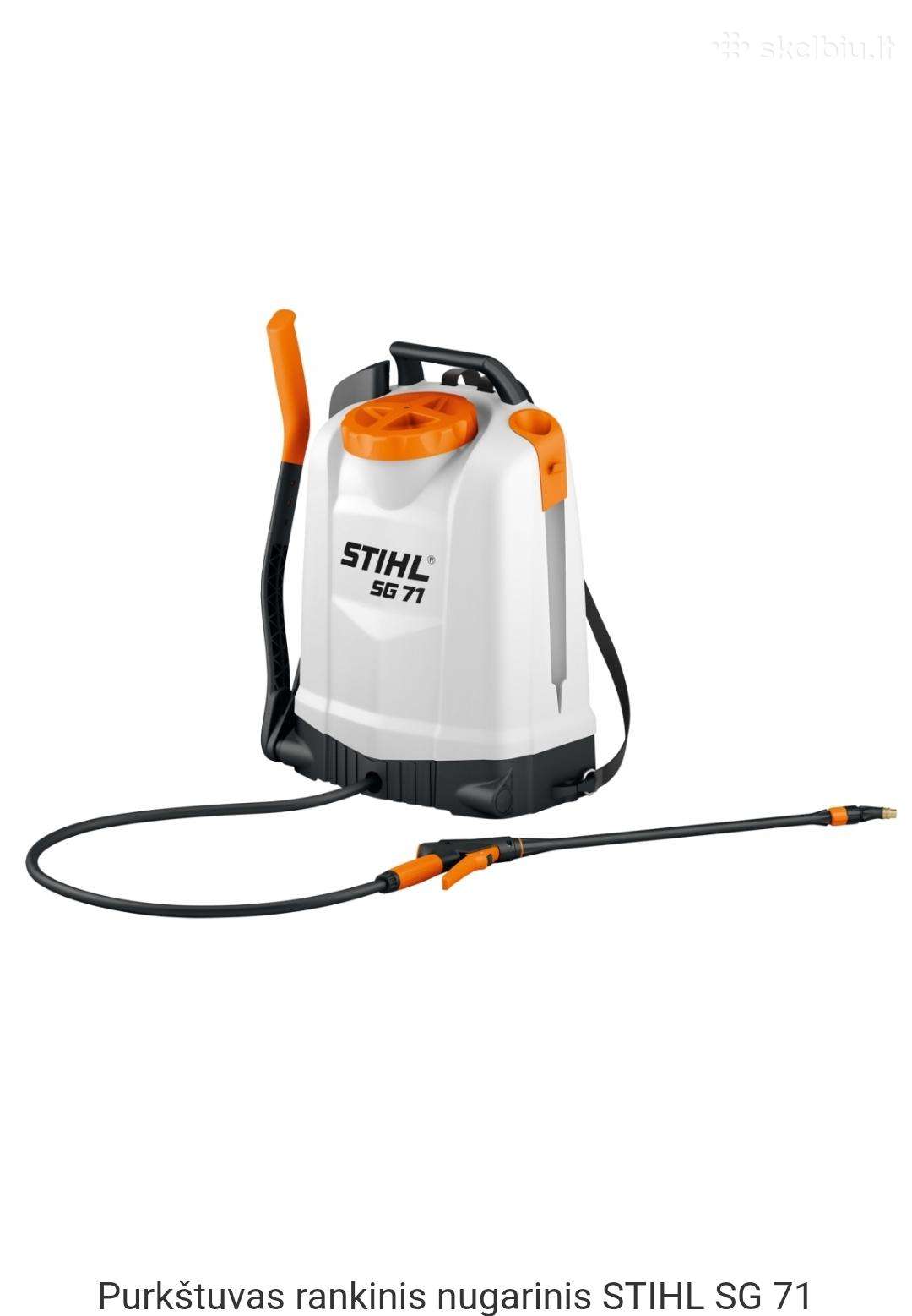 Purkštuvas rankinis nugarinis Stihl Sg 7118 L