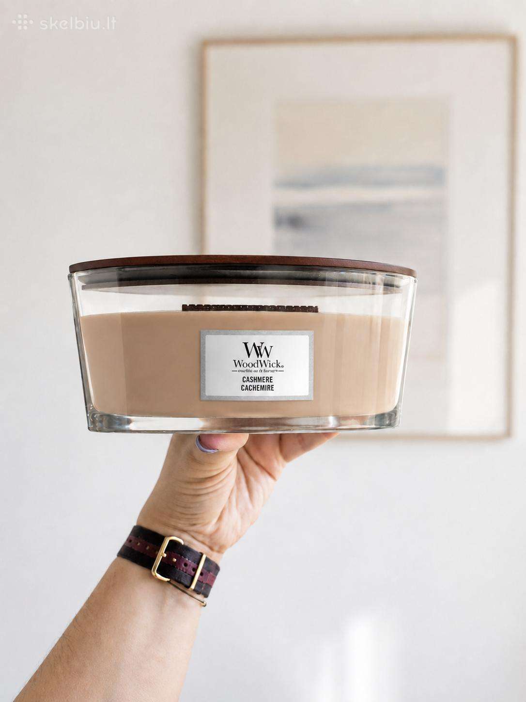 Woodwick Cashmere žvakė
