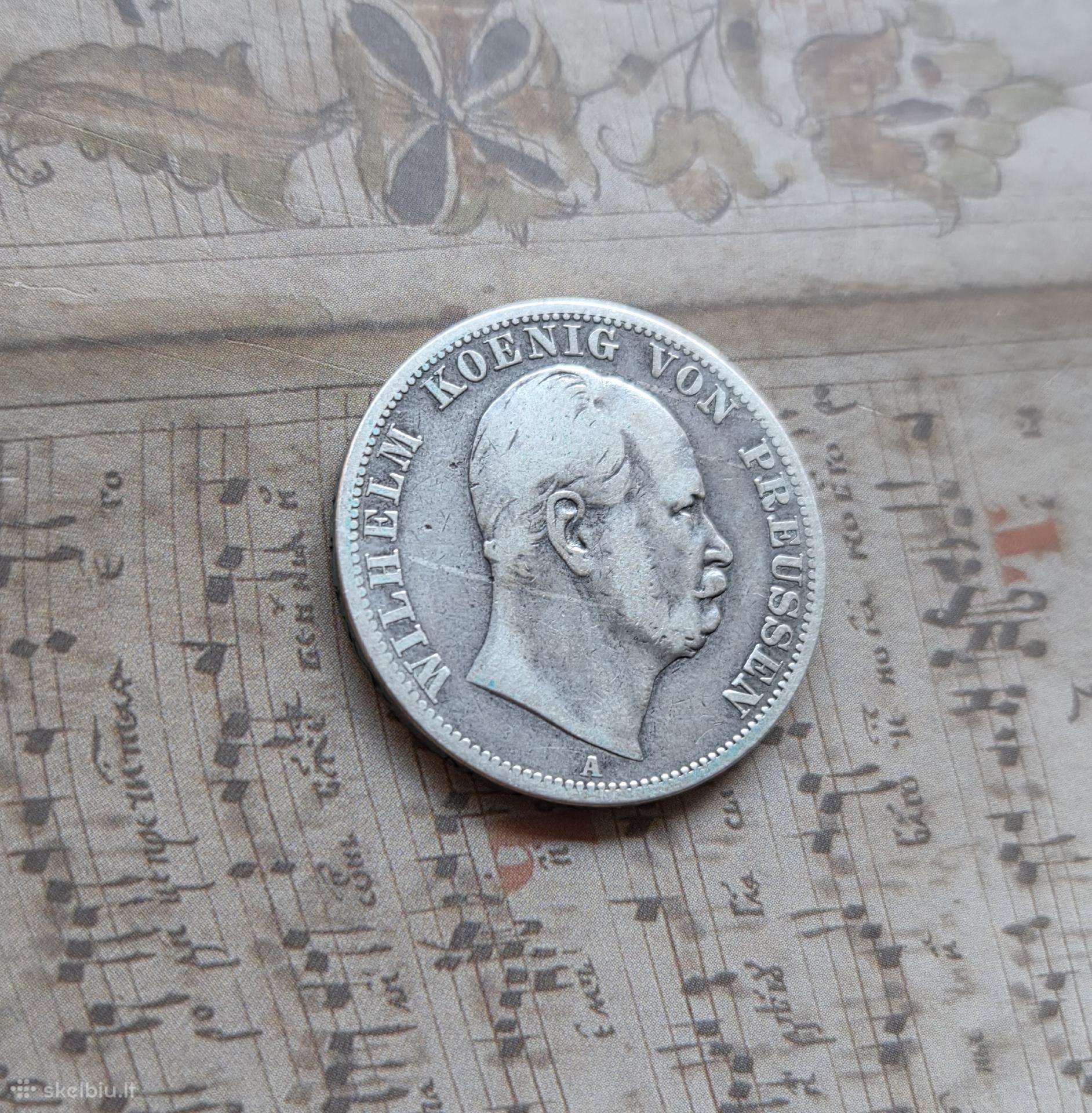 1 taleris 1871 Vokietija Prūsija