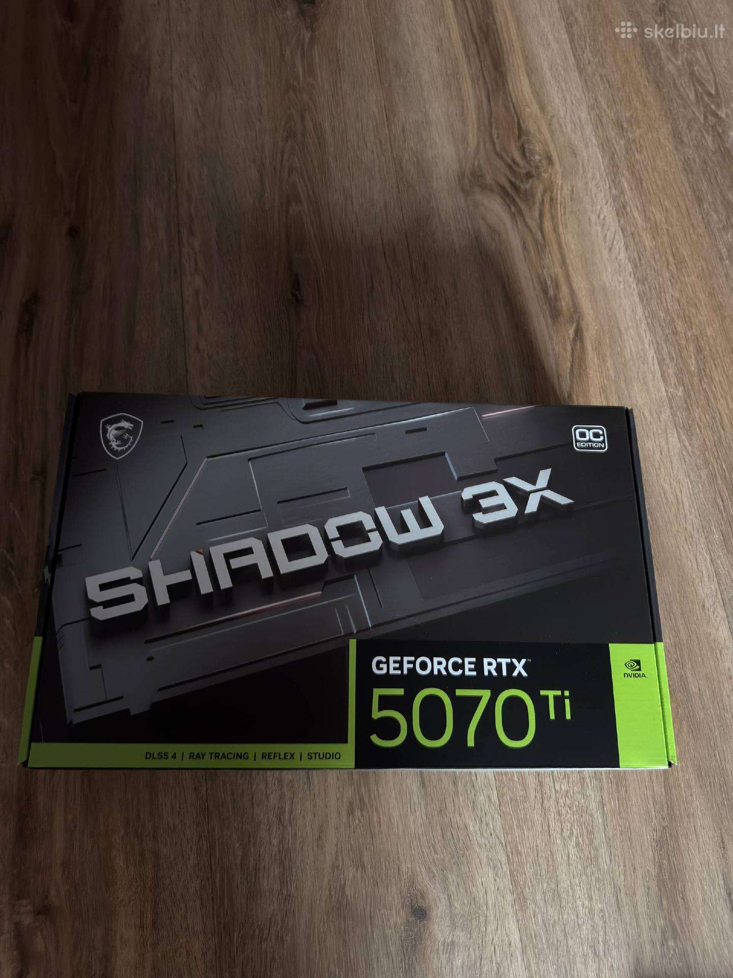 Msi Geforce Rtx 5070 Ti 16g Shadow 3x Oc