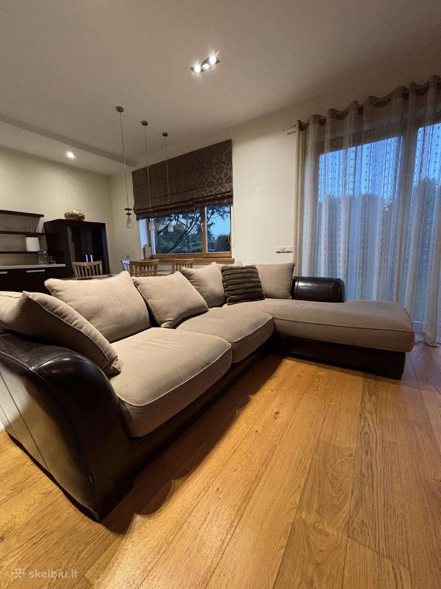 Neiser didelė L formos sofa