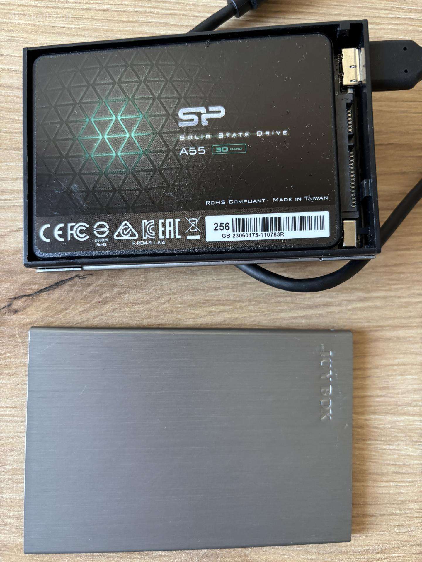 Silicone Power A55 256gb SSD diskas su aušintuvu