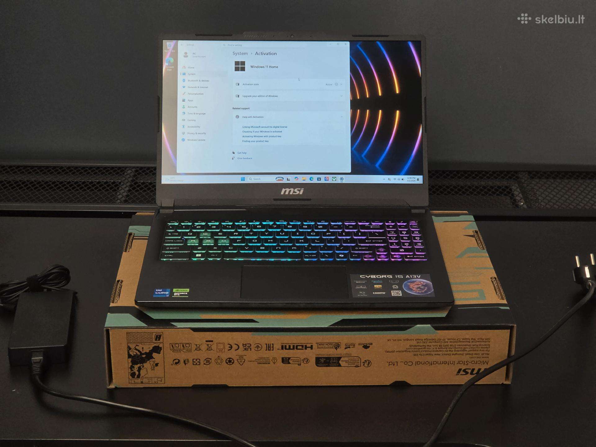 Msi Cyborg su Rtx 4060, I7-13k, 144hz.