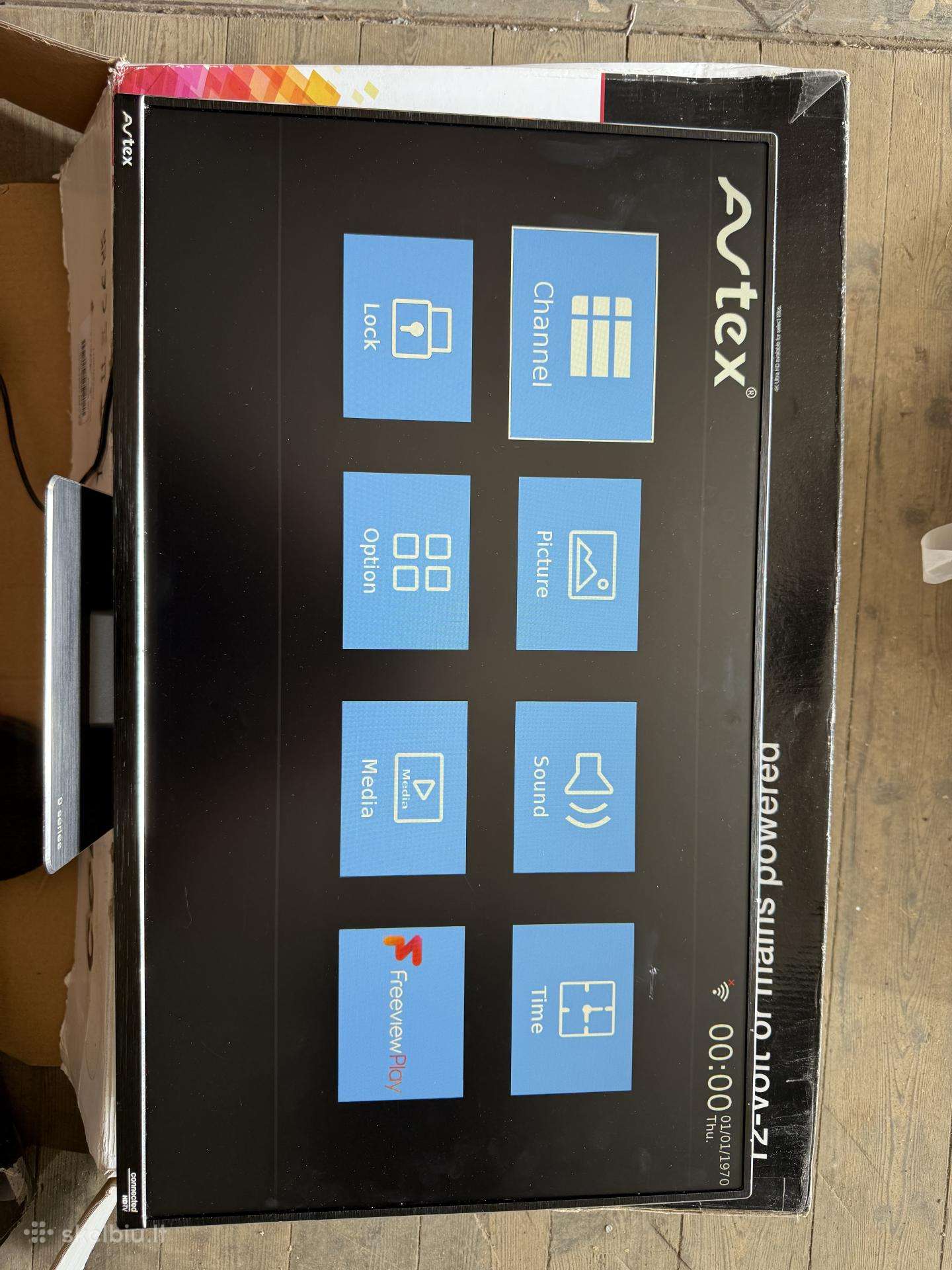 Avtex televizorius 12-24v
